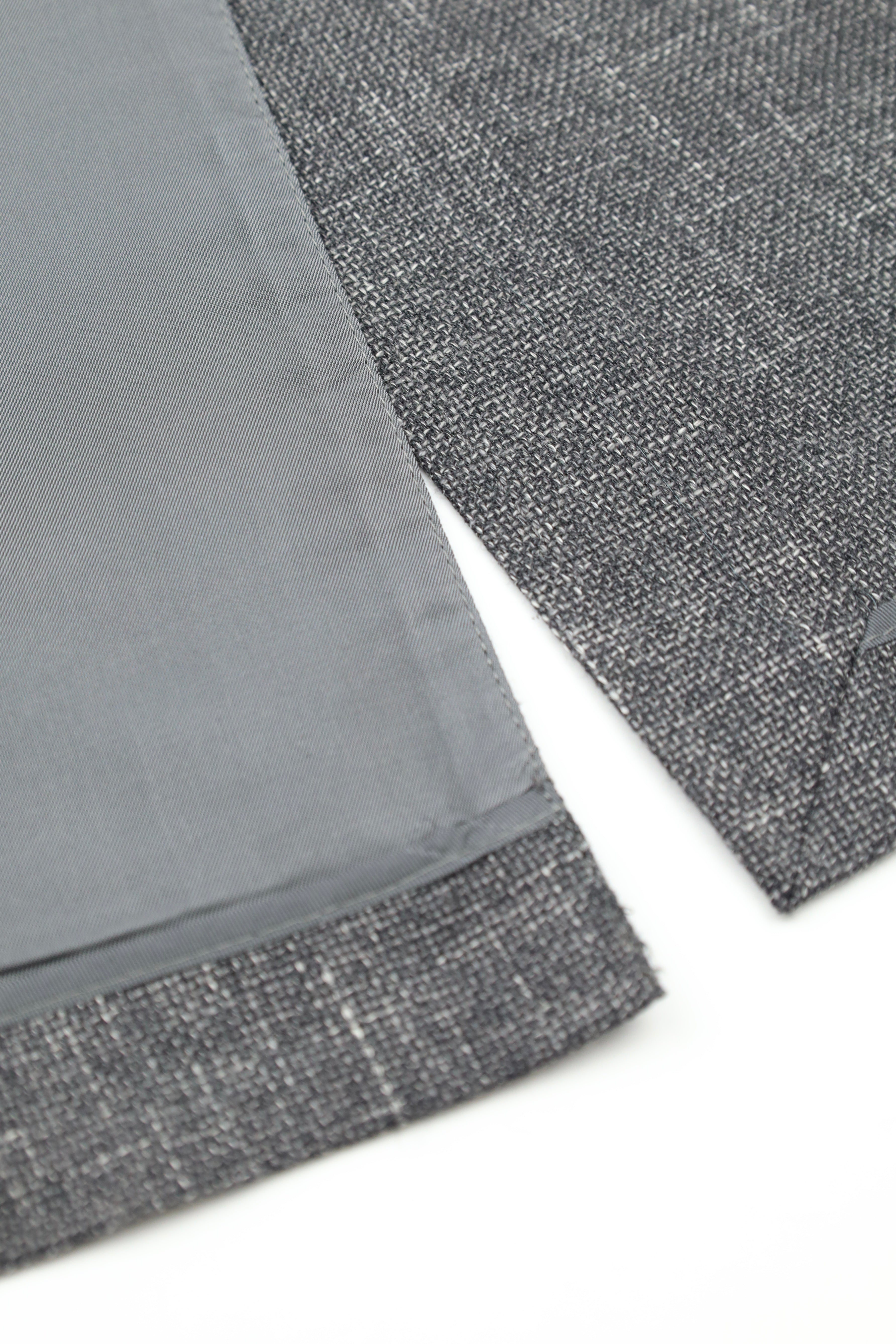 Tom Ford Grey Wool, Silk & Linen Shelton Jacket