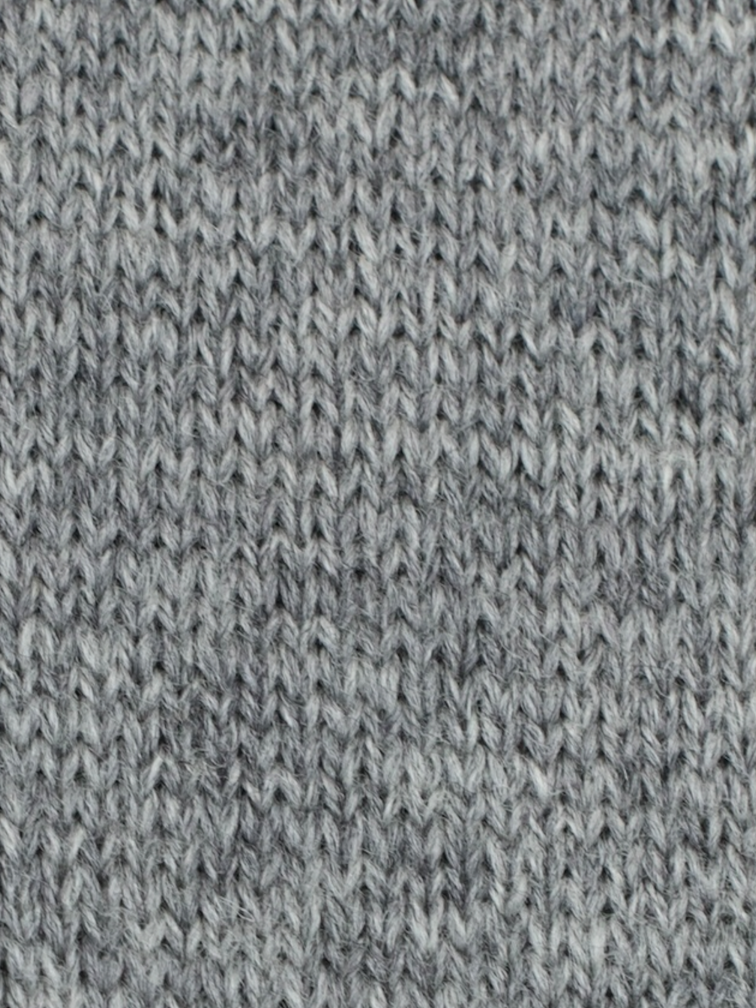 Kiton Grey Knitted Shetland-Wool "Cipa 1960" Tie