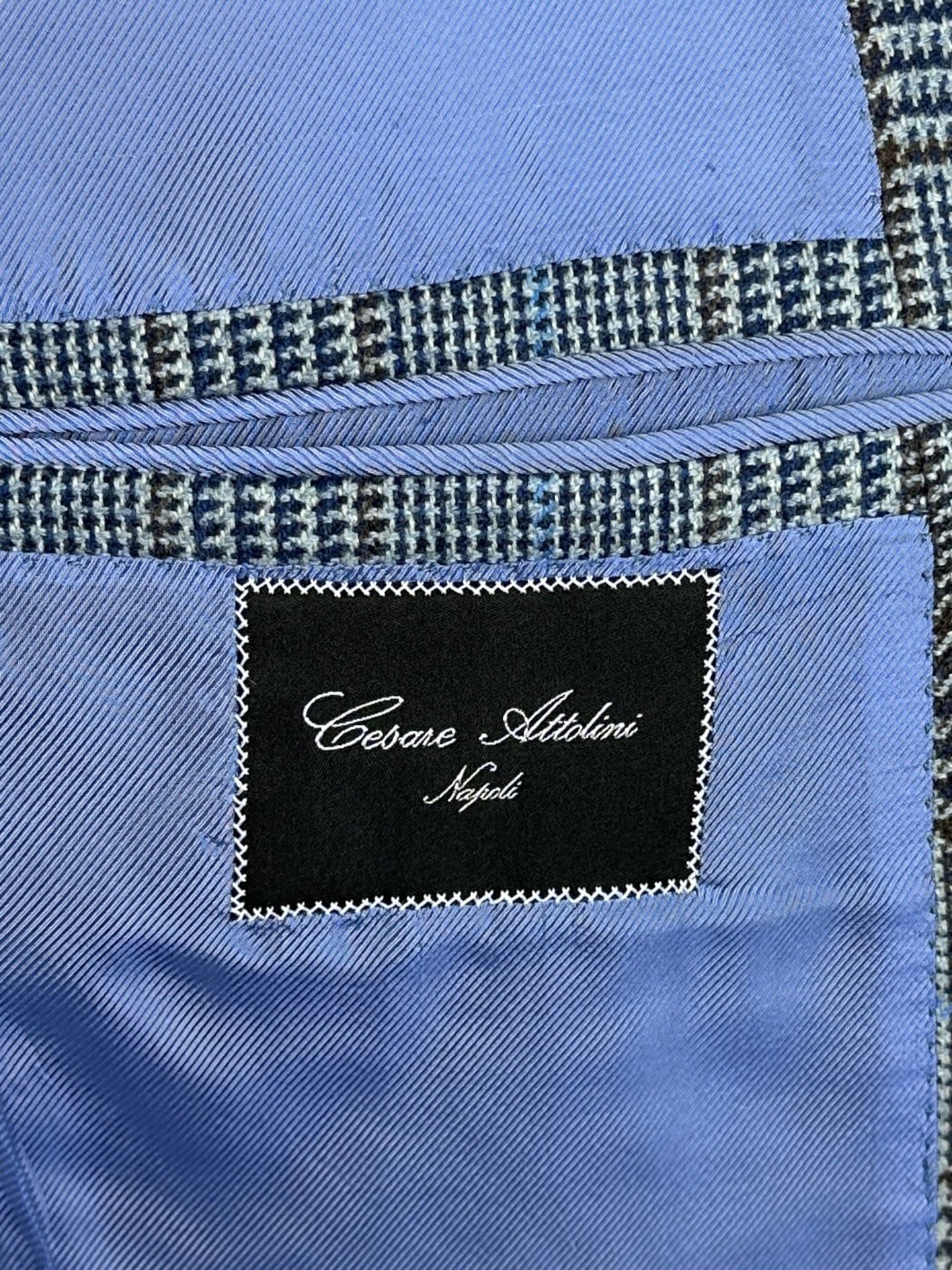 Cesare Attolini Light Blue Cashmere Jacket