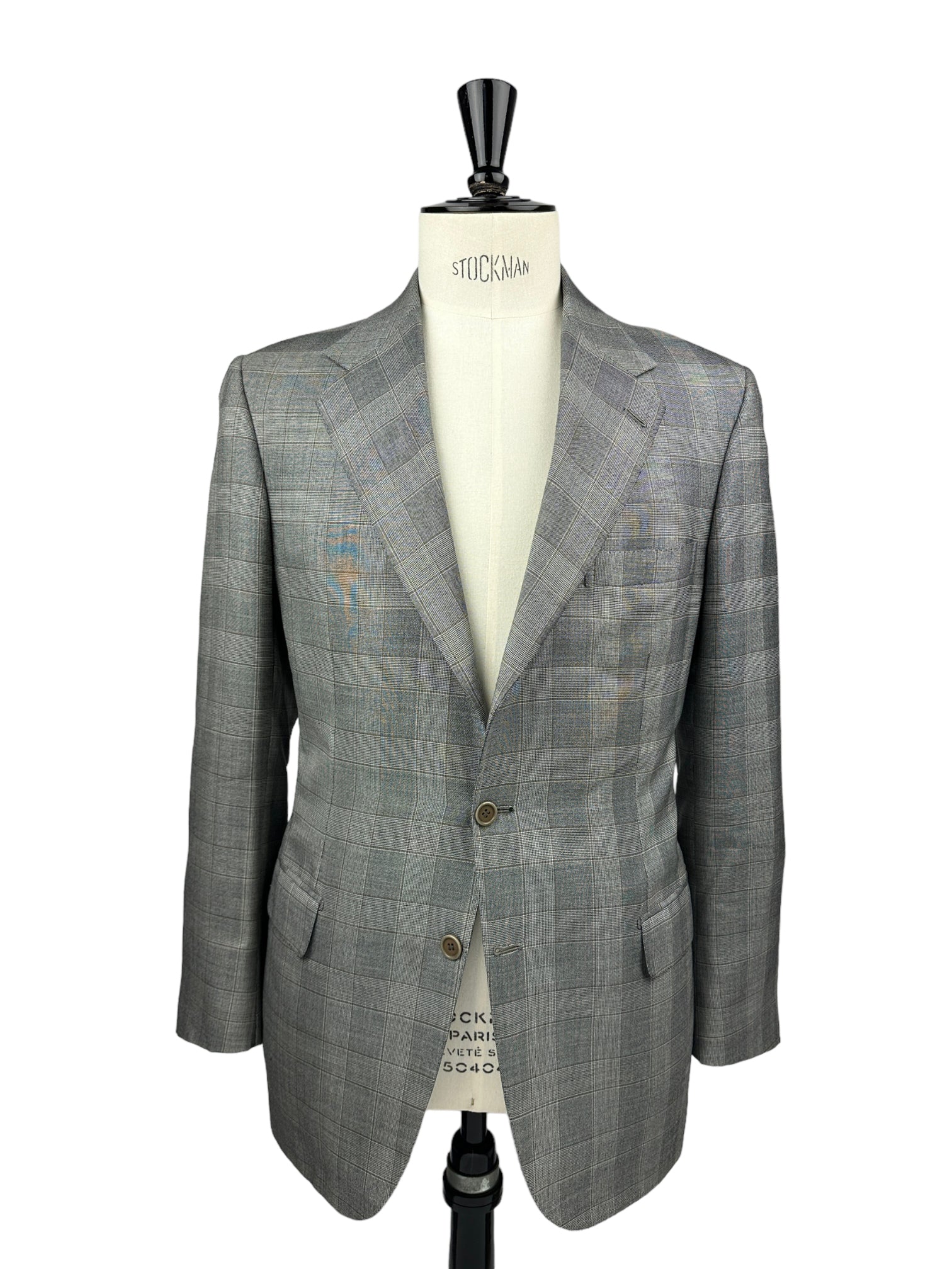 Brioni Grey Senato Prince of Wales Jacket