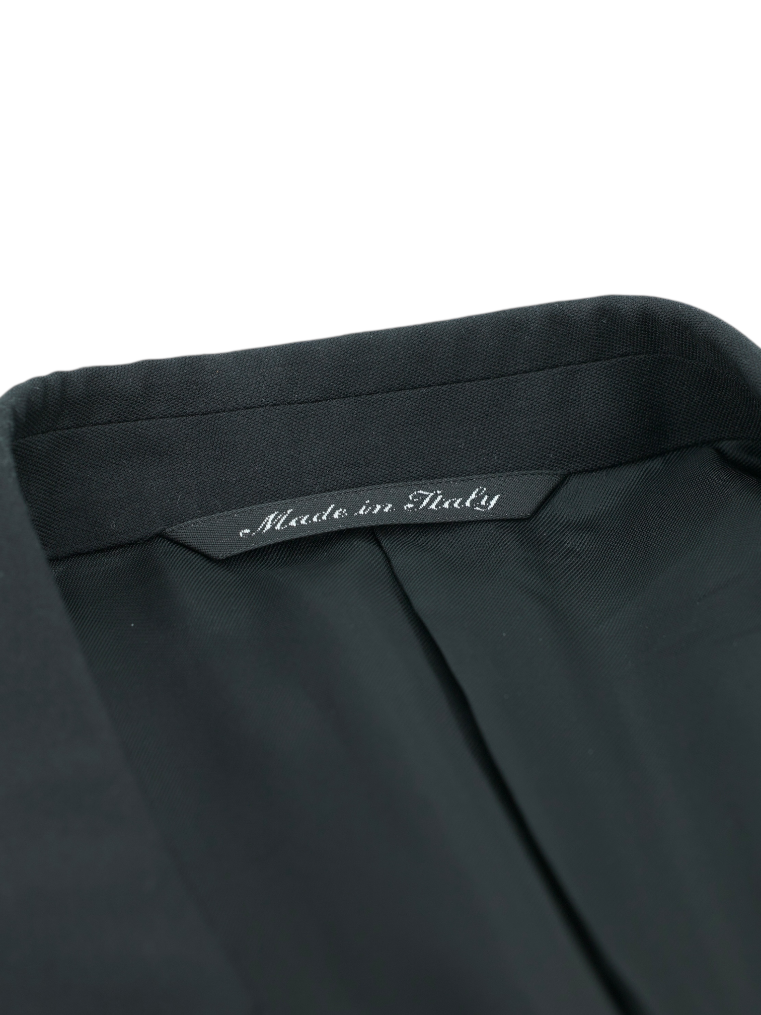 Canali Black Fine Wool Ceremonial Lounge Jacket