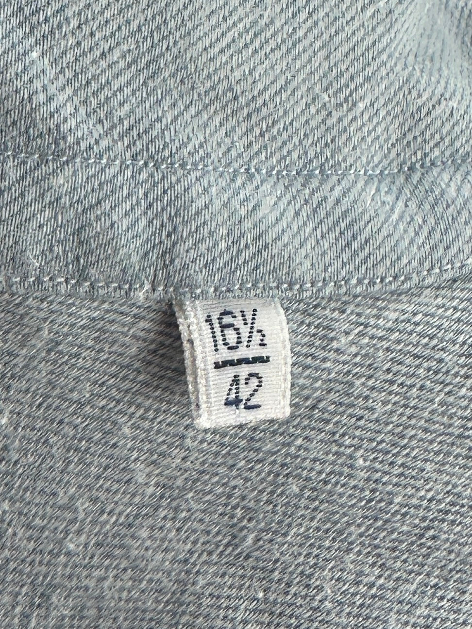 Fray Light Blue Brushed Cotton Cashmere Shirt