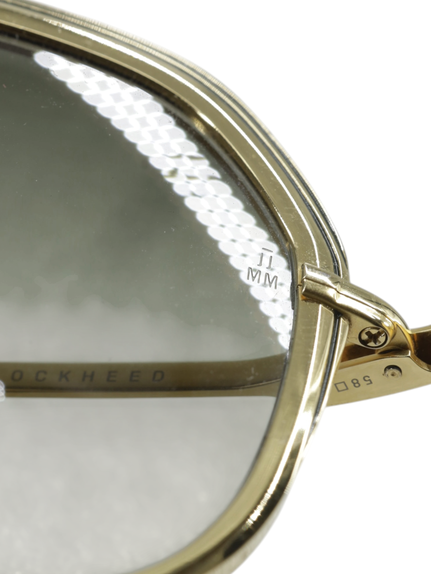 Jacques Marie Mage Lockheed Geneva Gold Titanium Limited-Edition Titanium Sunglasses