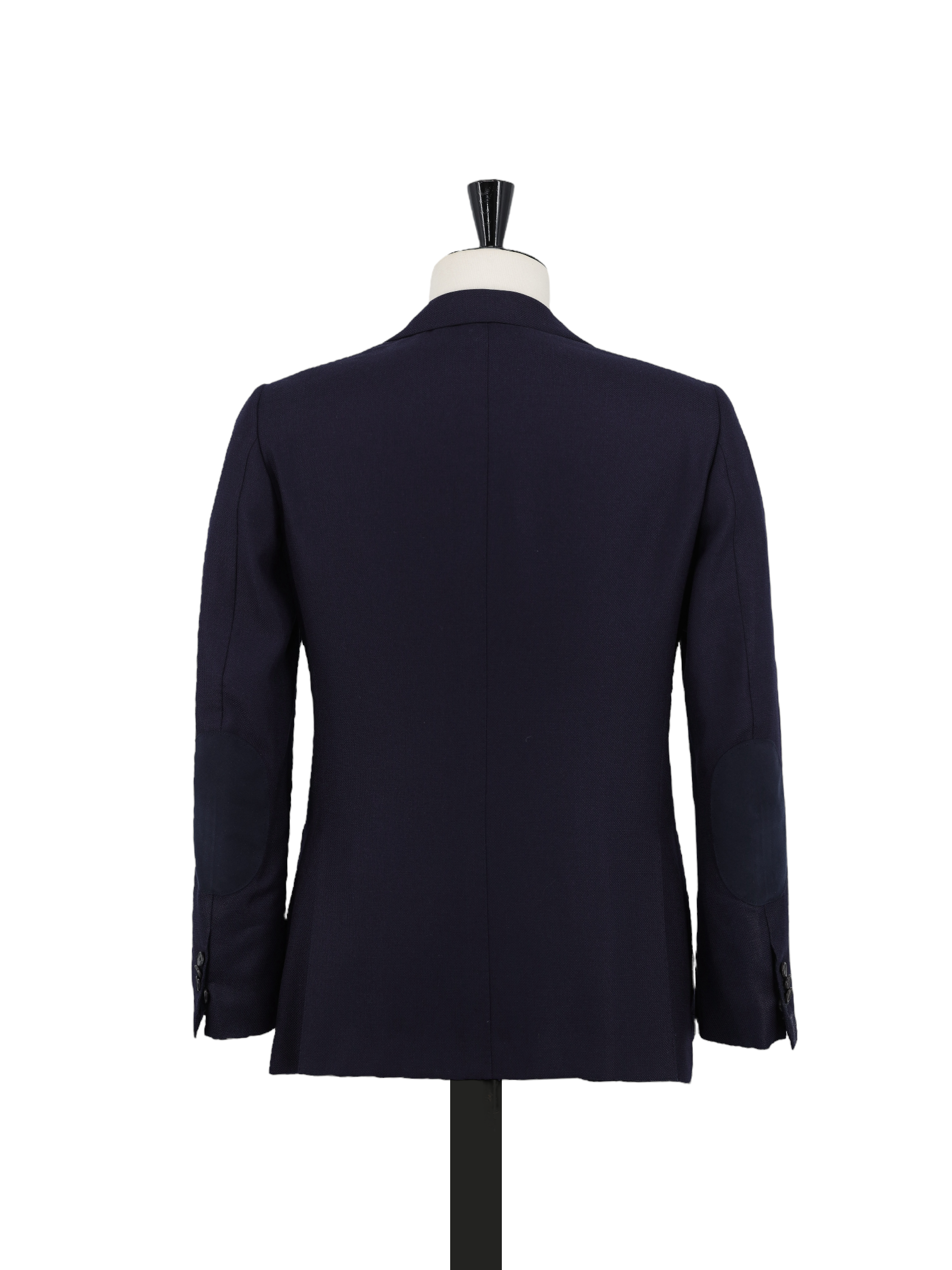 Cesare Attolini Navy Wool & Cashmere Micro-Structure Jacket
