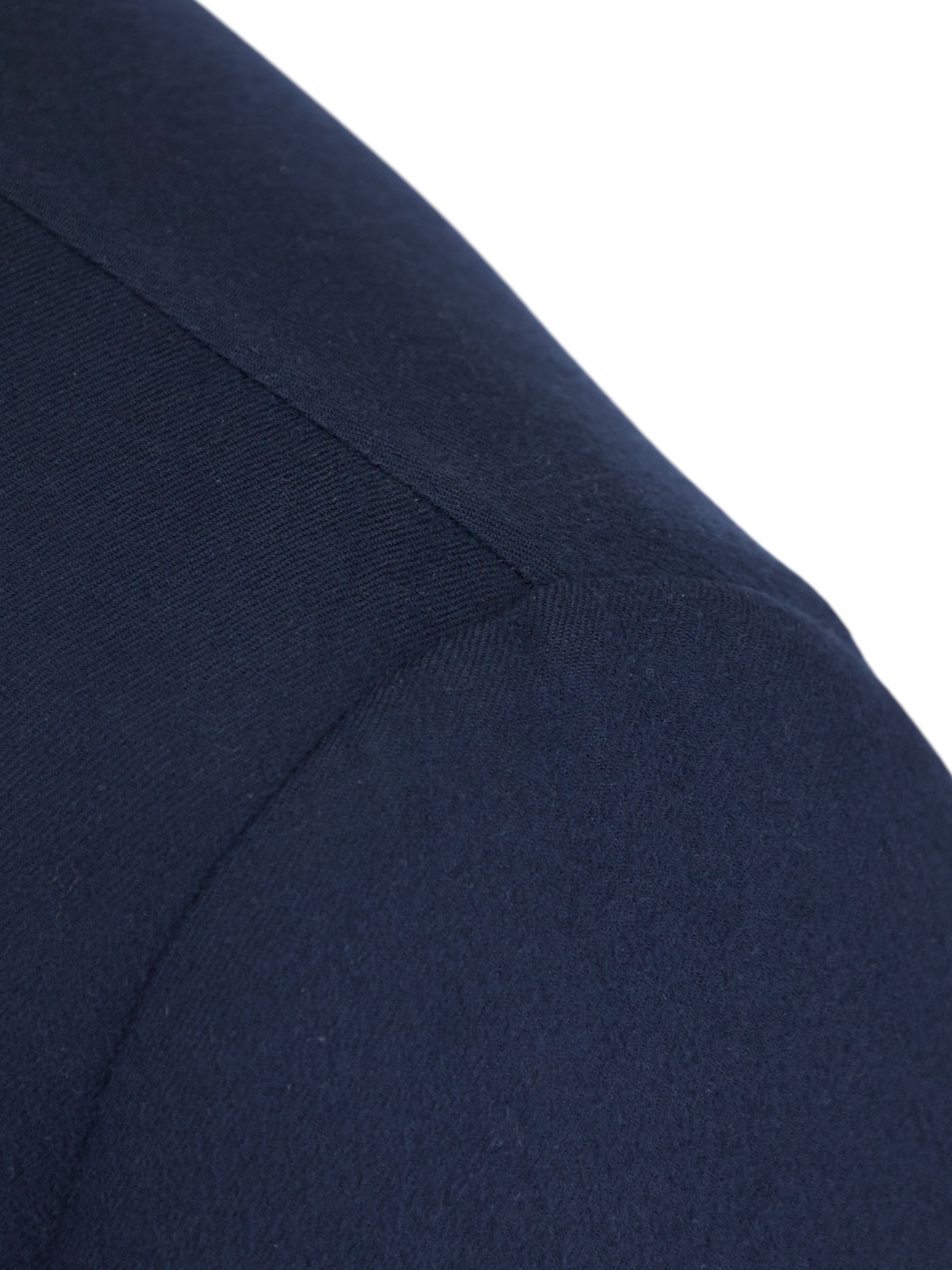 Loro Piana Navy Cashmere Rain System Overcoat