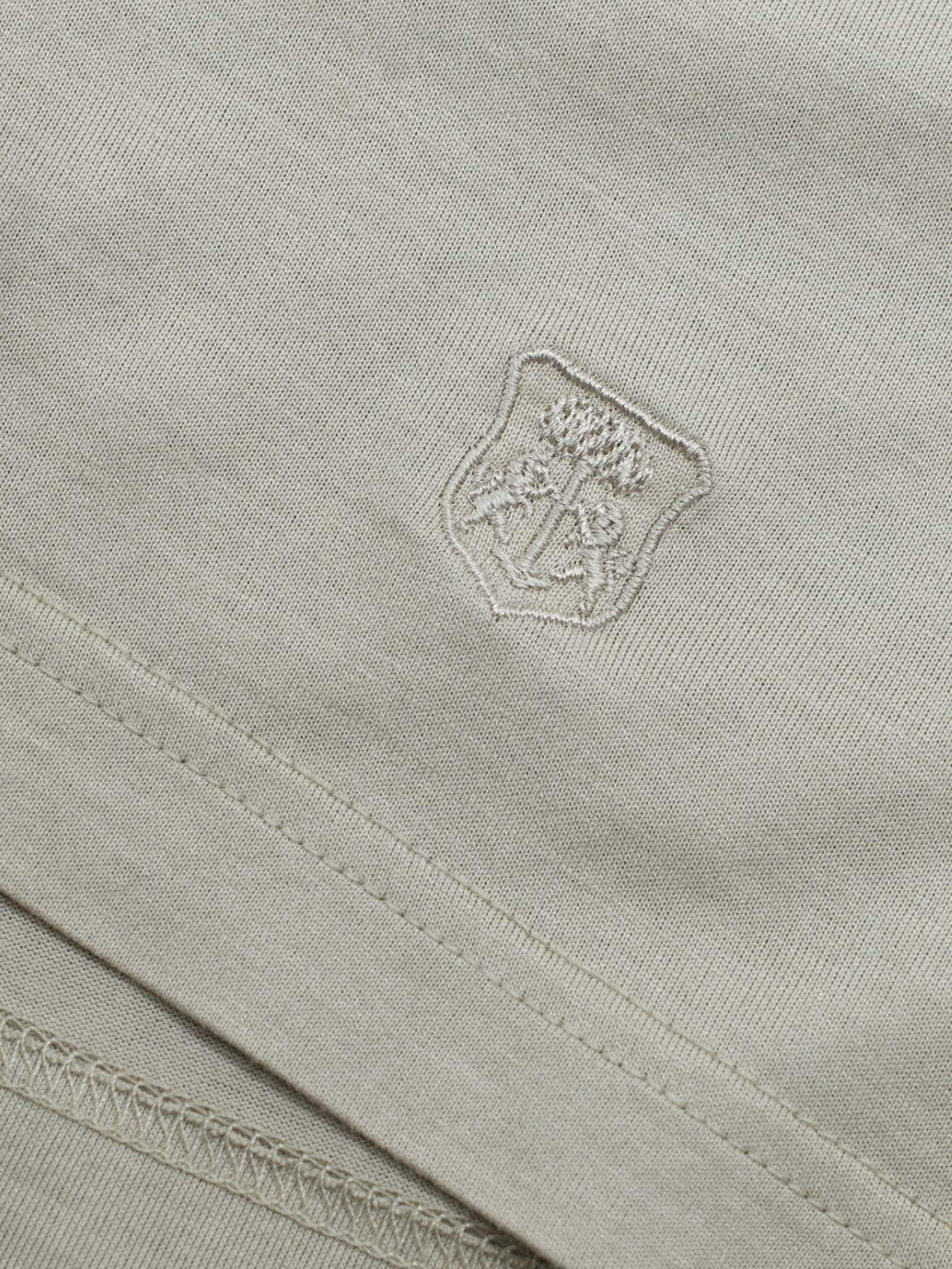 Corneliani Taupe Mercerized-Cotton Jersey Polo