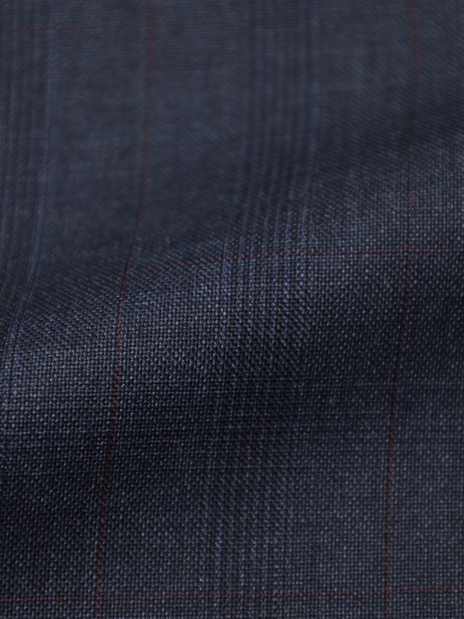 Canali Blue Glenplaid Suit