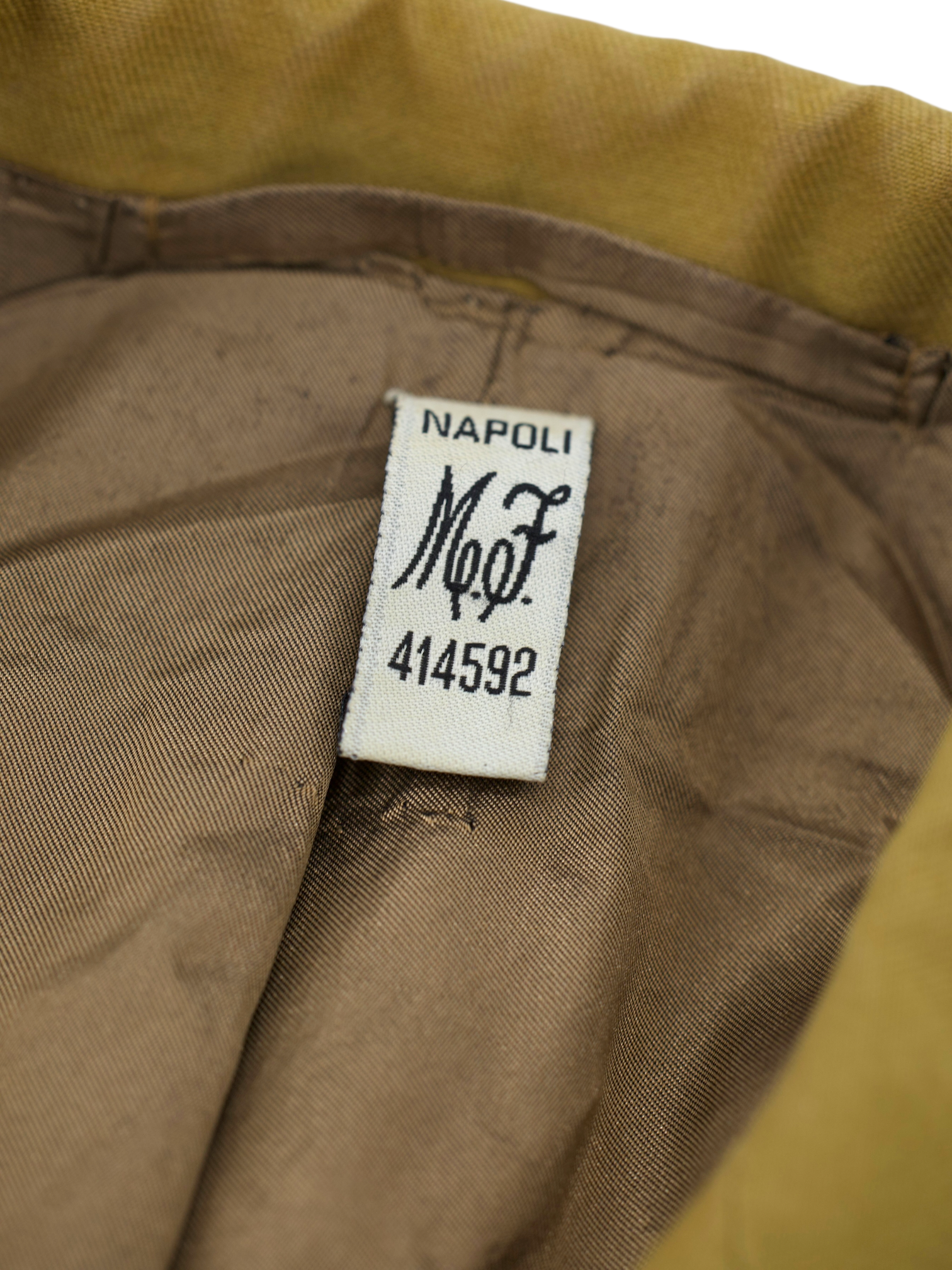 Sartoria Formosa x Ambrosi Honey Heavy-Cotton Twill Neapolitan Suit
