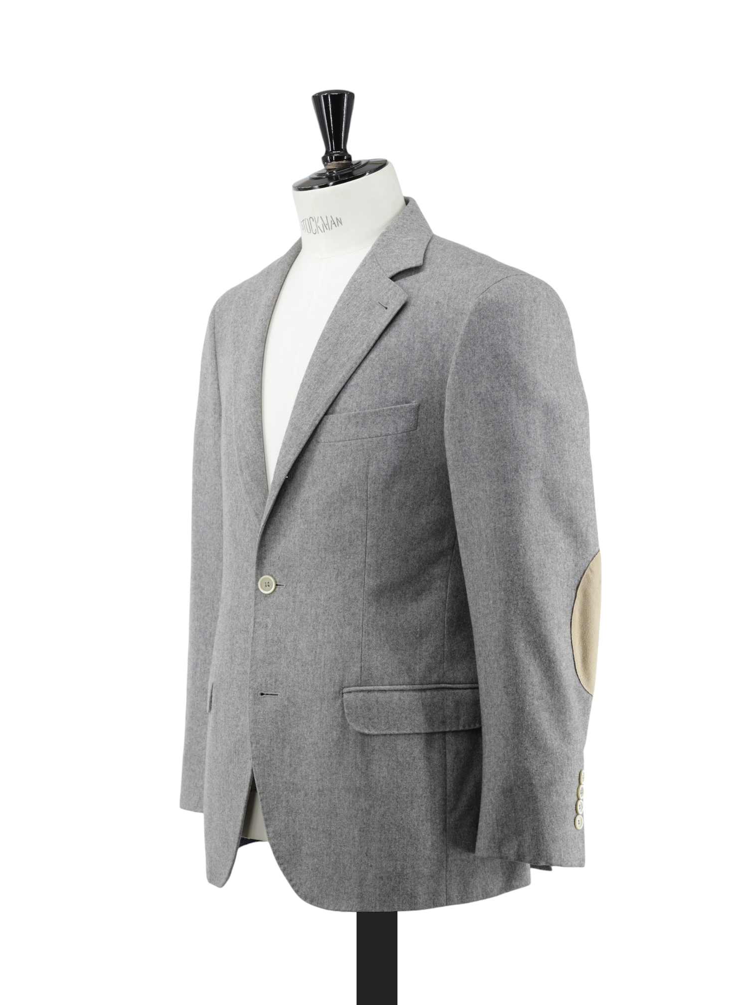 Brunello Cucinelli Grey Wool & Cashmere Countryside Jacket
