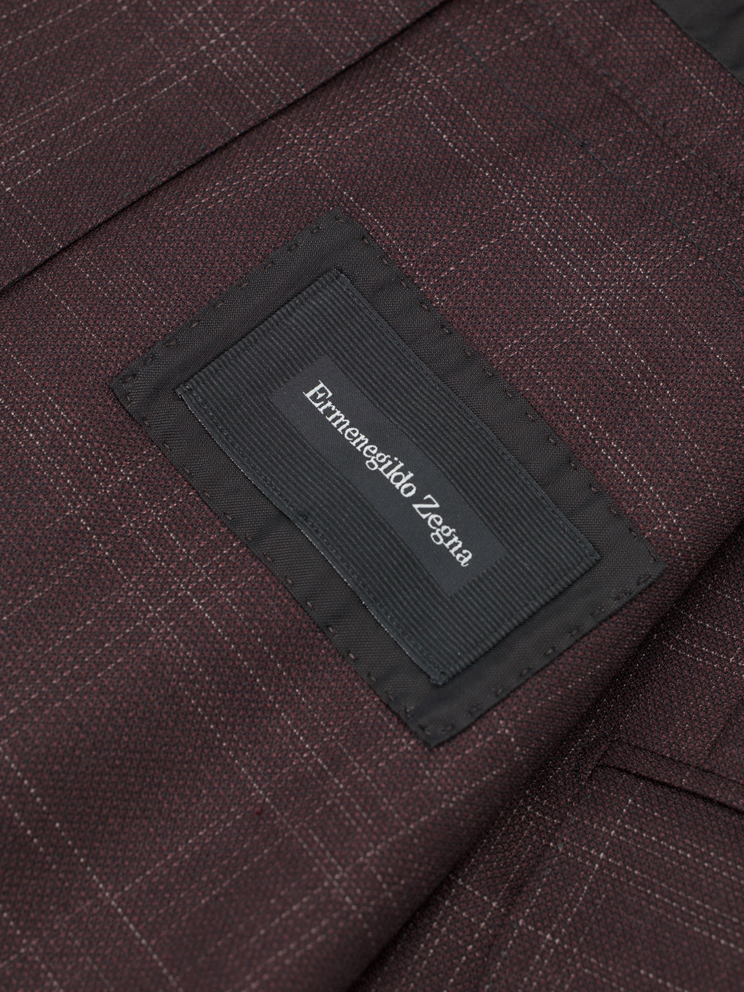Ermenegildo Zegna Mahogany Wool & Silk "Zero Weight" Jacket