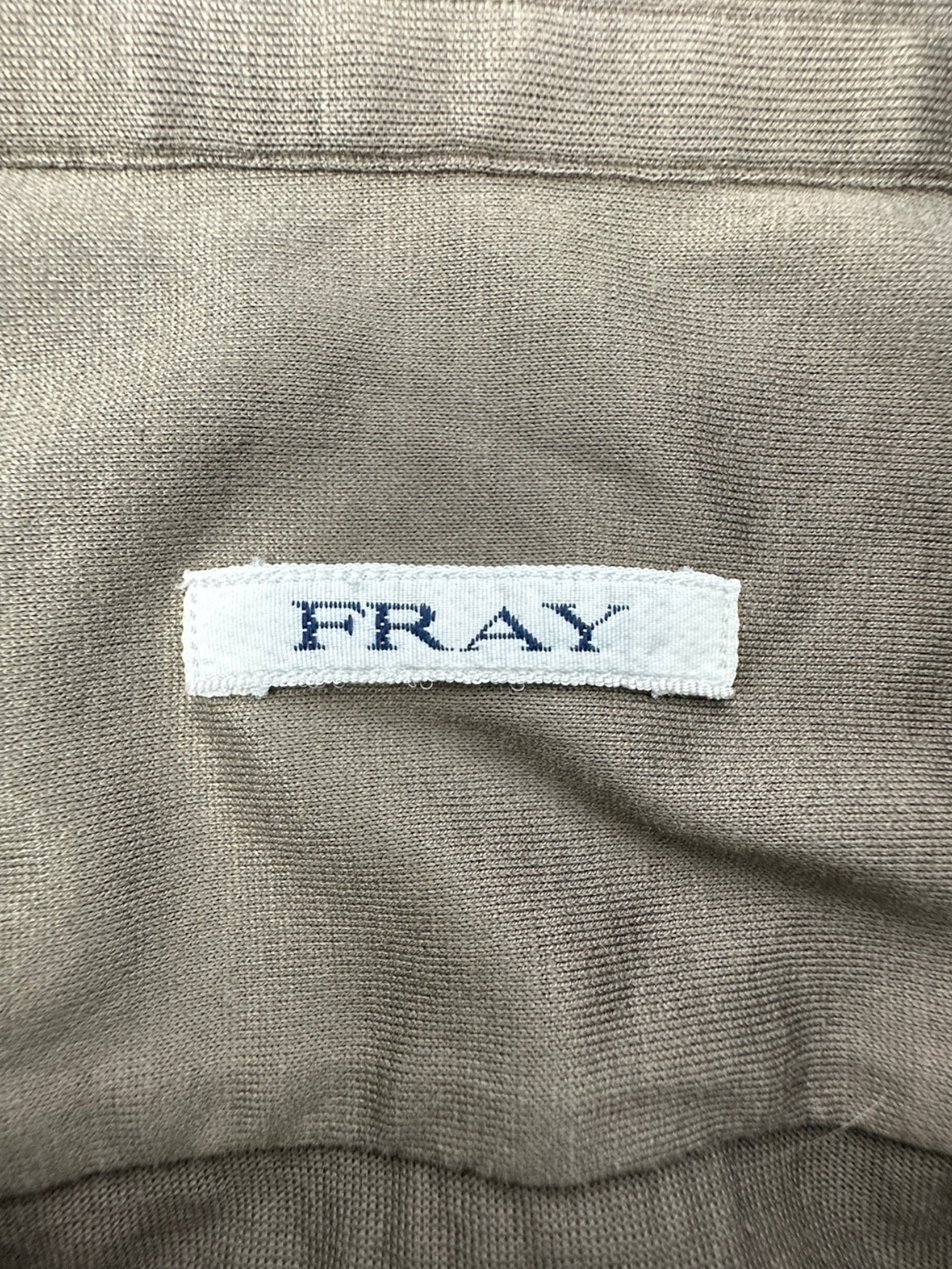 Fray Taupe Jersey Shirt