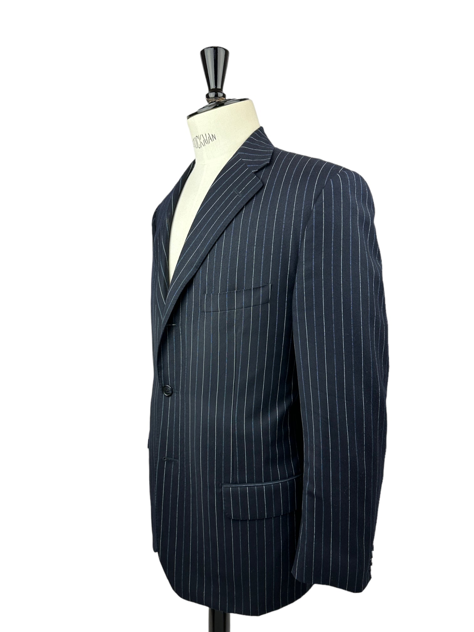 Corneliani Navy Super 110's Pinstripe Suit