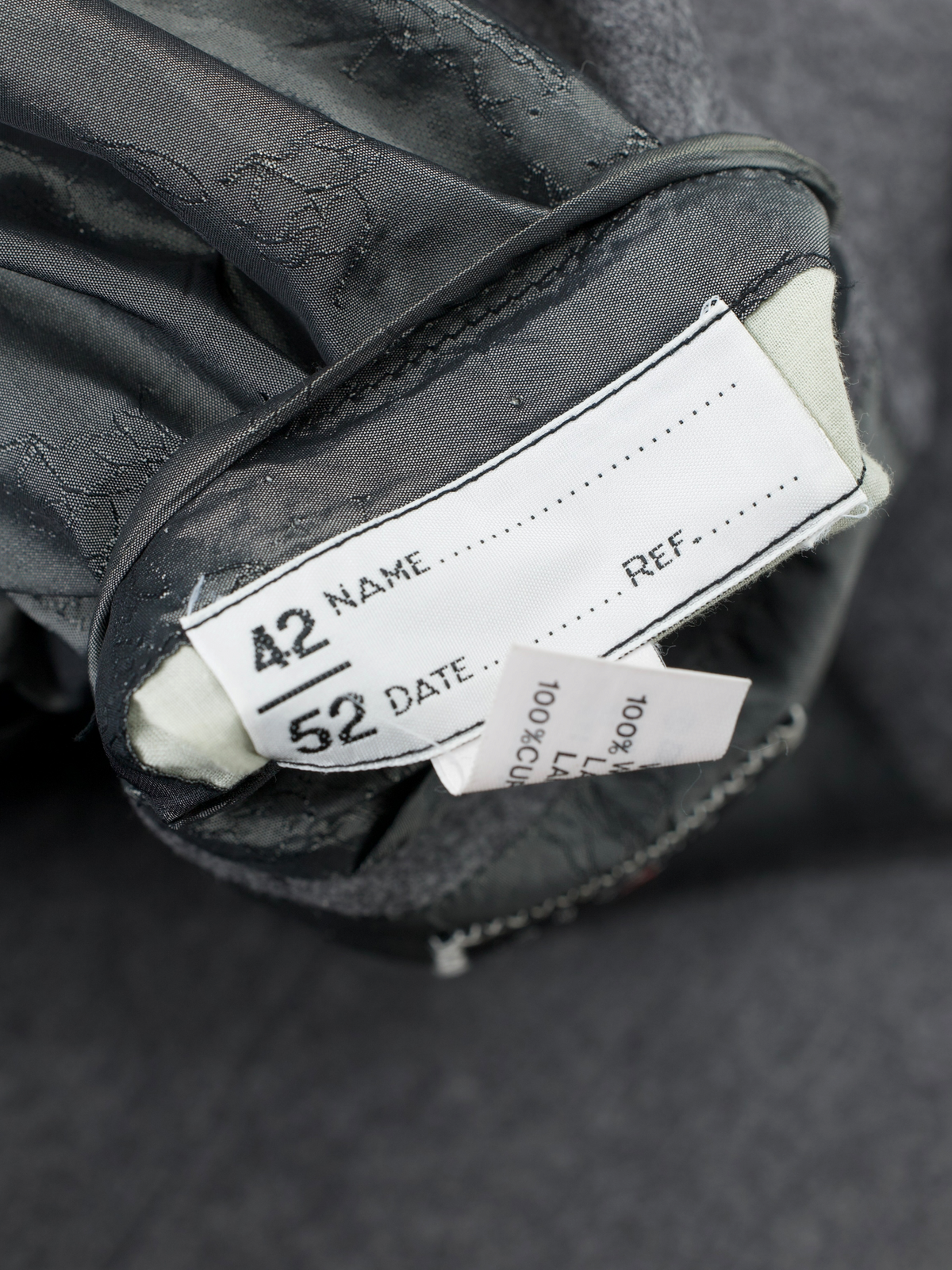 Brioni Grey Vintage Double-Breasted Wool-Flannel Roman-Style Jacket