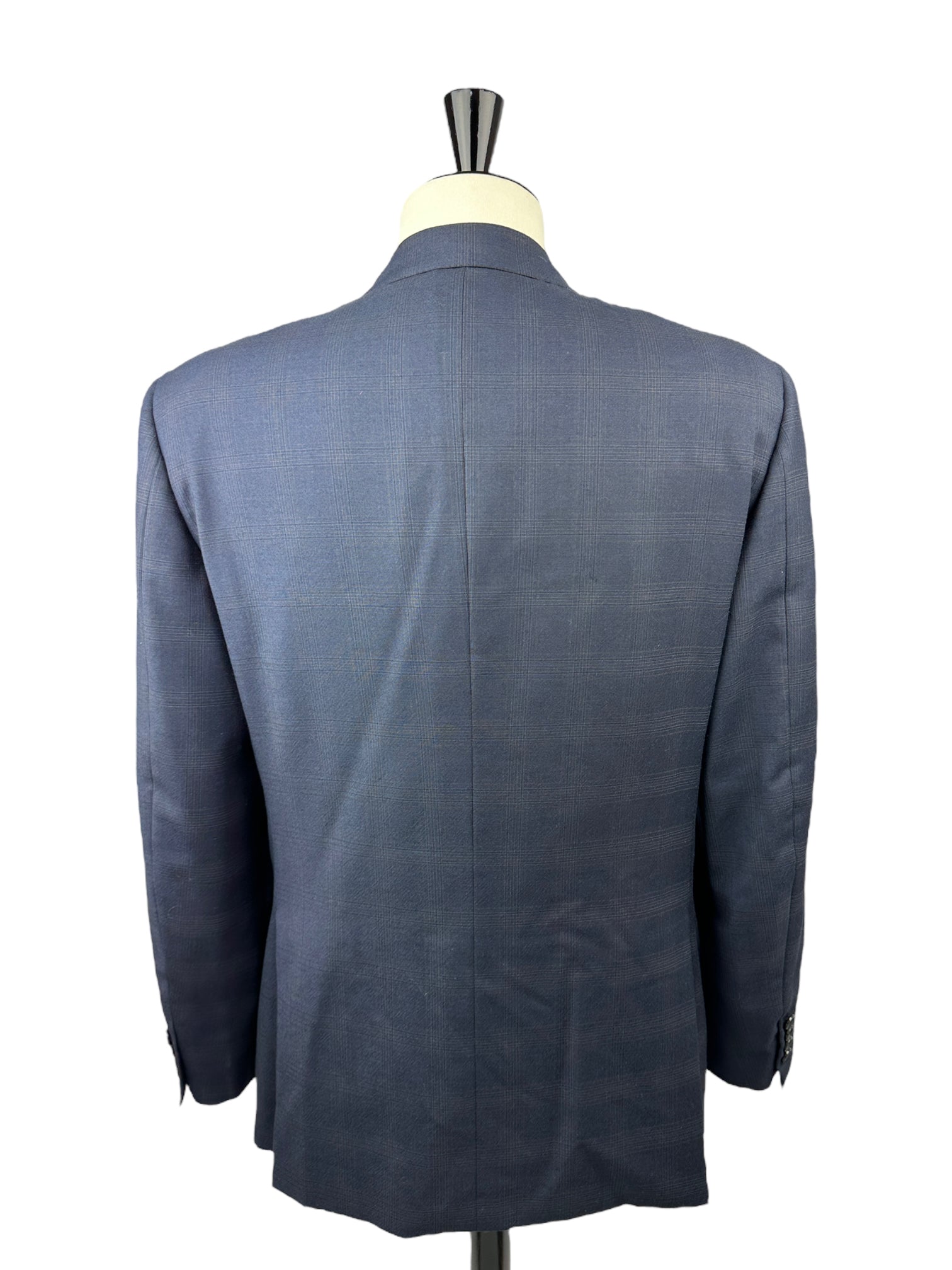 Brioni marineblauw Senato Glen Plaid-pak