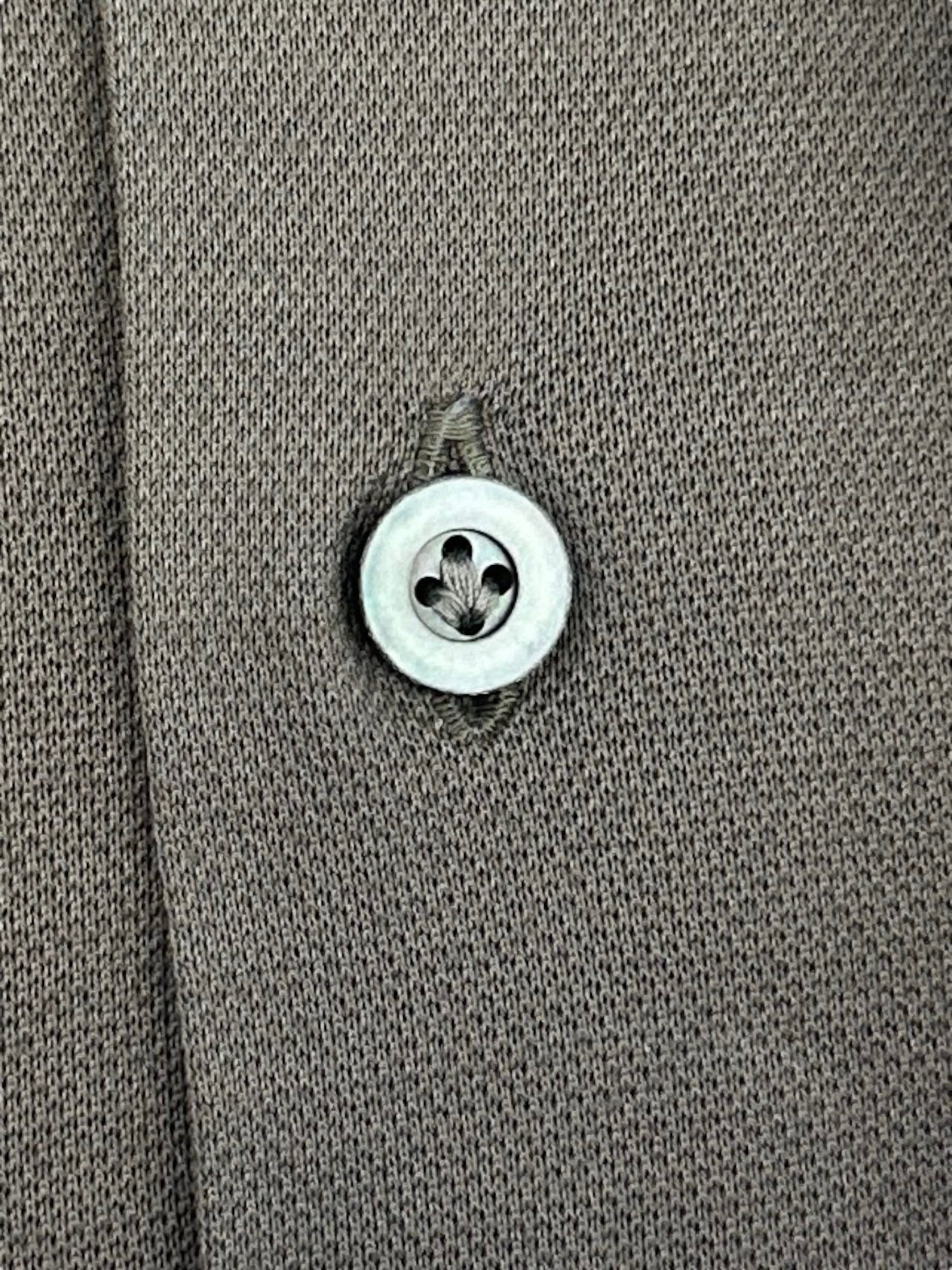 Fray Taupe Piqué Jersey Shirt