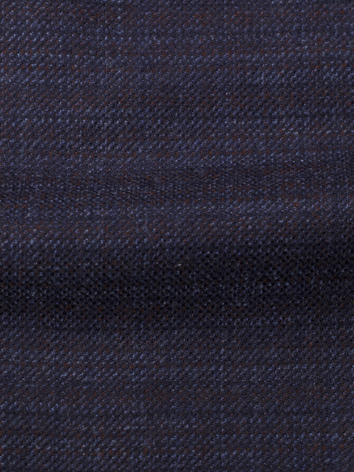 Ermenegildo Zegna Navy & Burgundy Wool-Silk Blend Milano Easy Jacket