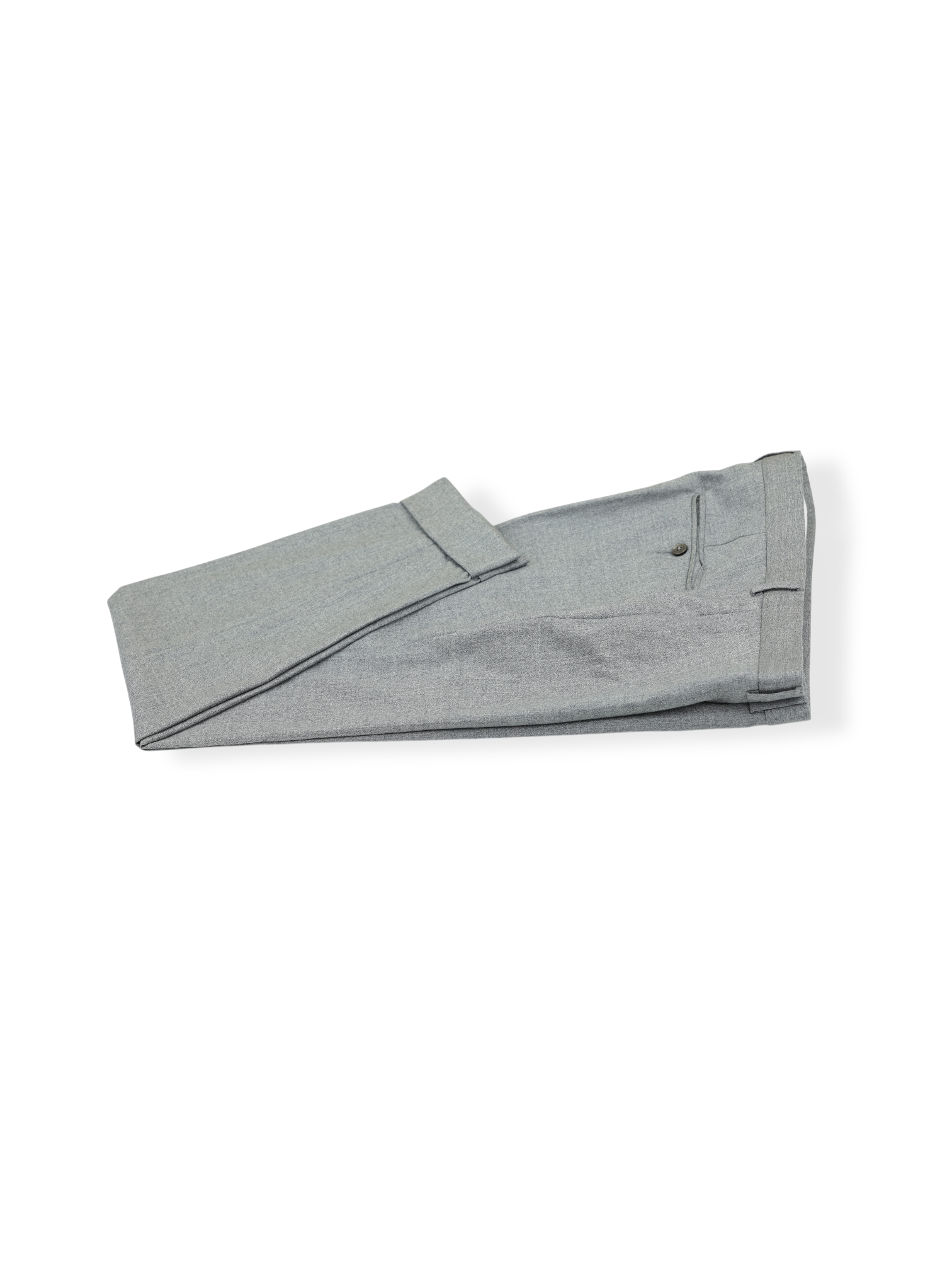 Z-Zegna Grey Tech-Merino Washable Wool Suit