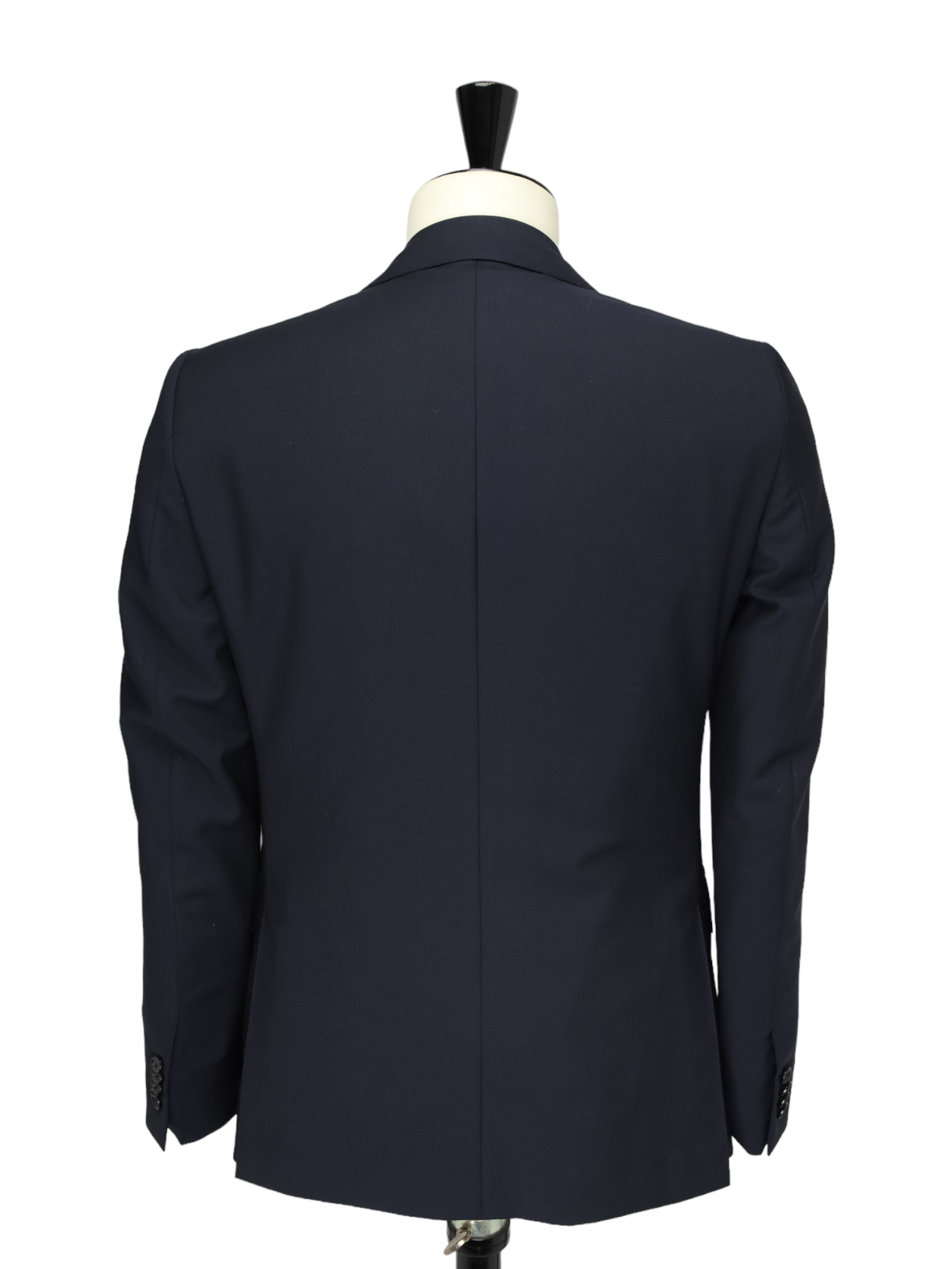 Caruso Navy 3-Piece Wool & Mohair Suit
