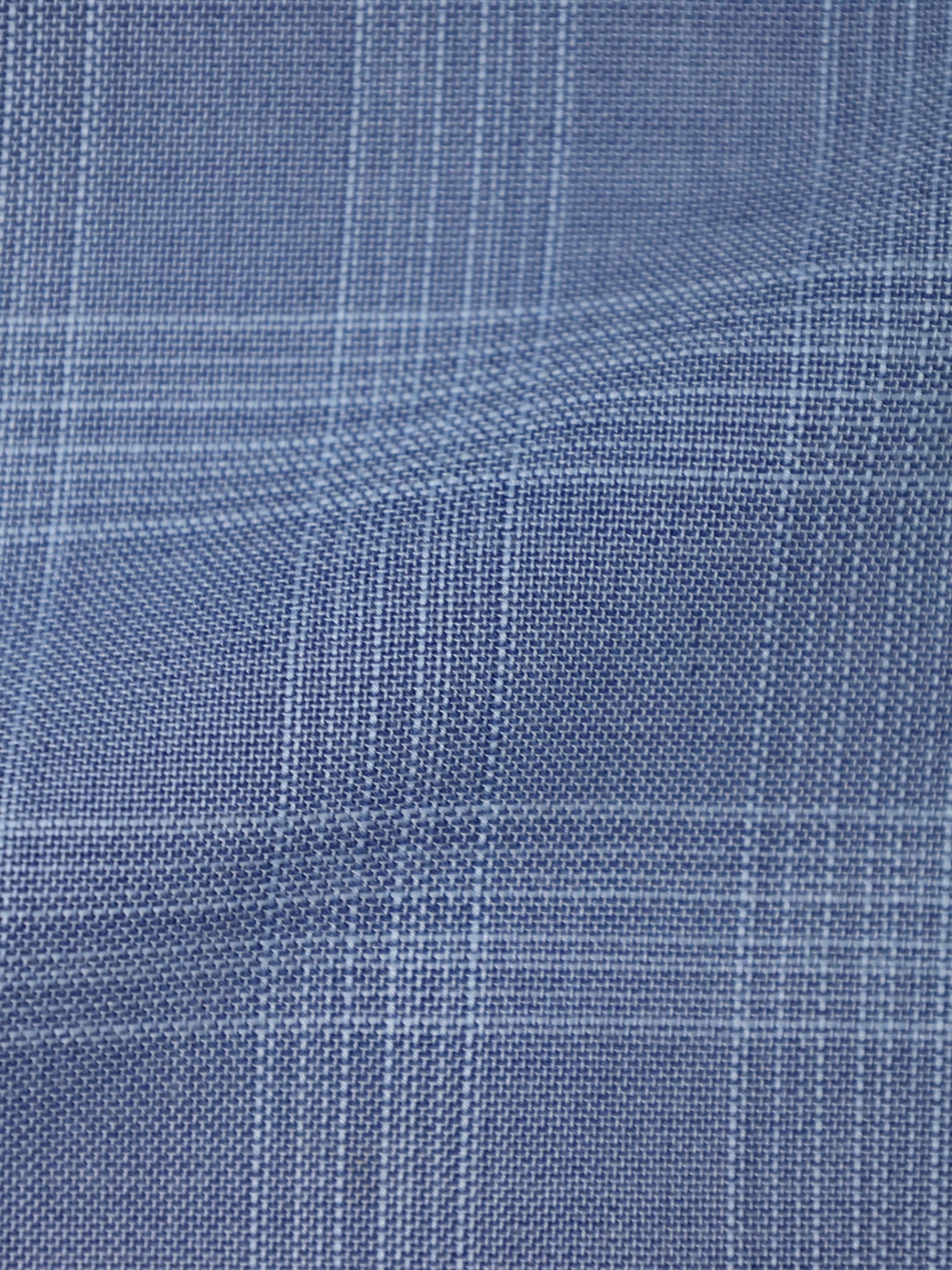 Kiton Light Blue Cotton, Cashmere & Silk Double Breasted Suit