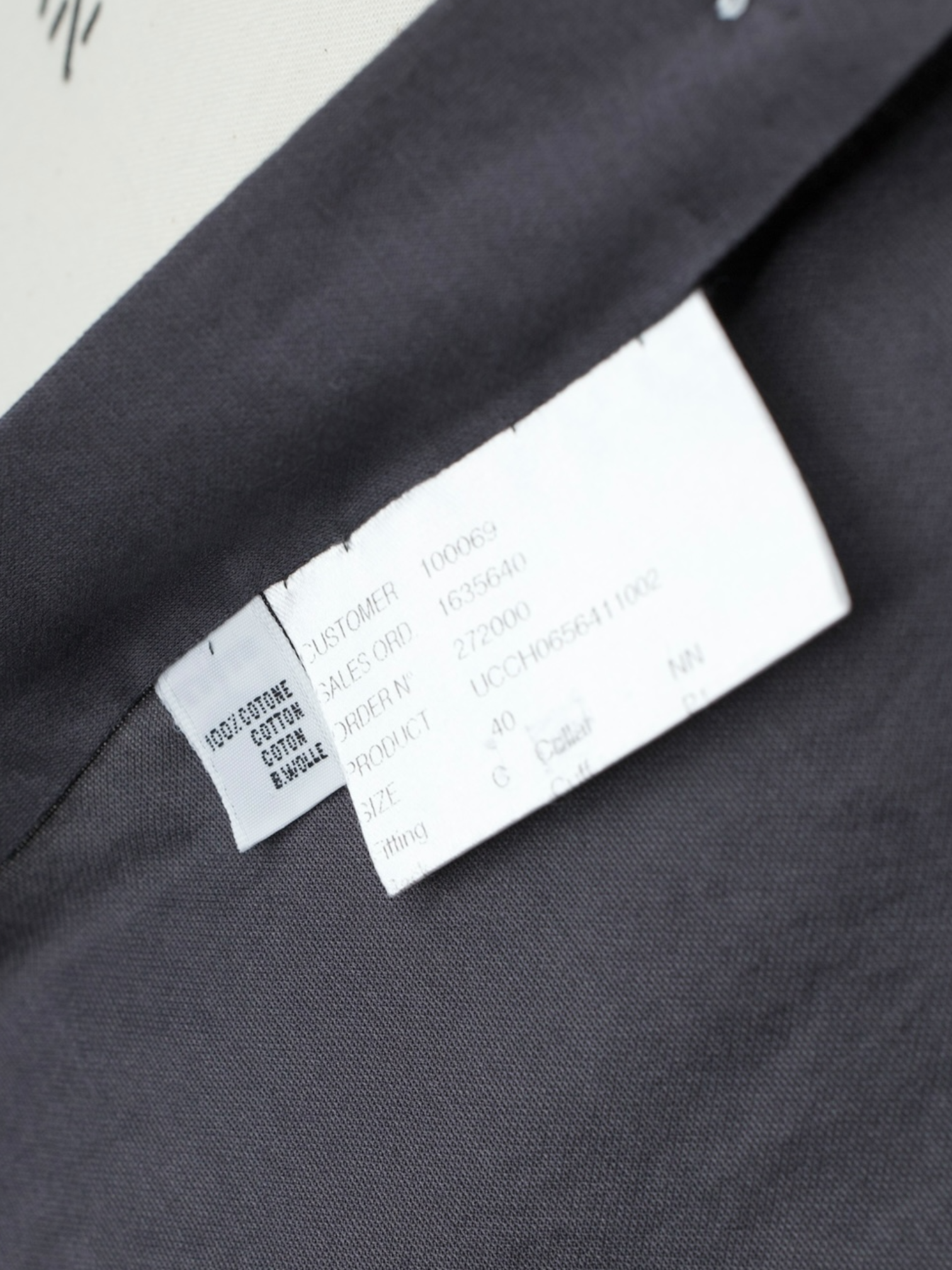 Kiton Warm Grey Jersey-Knitted Cotton Shirt