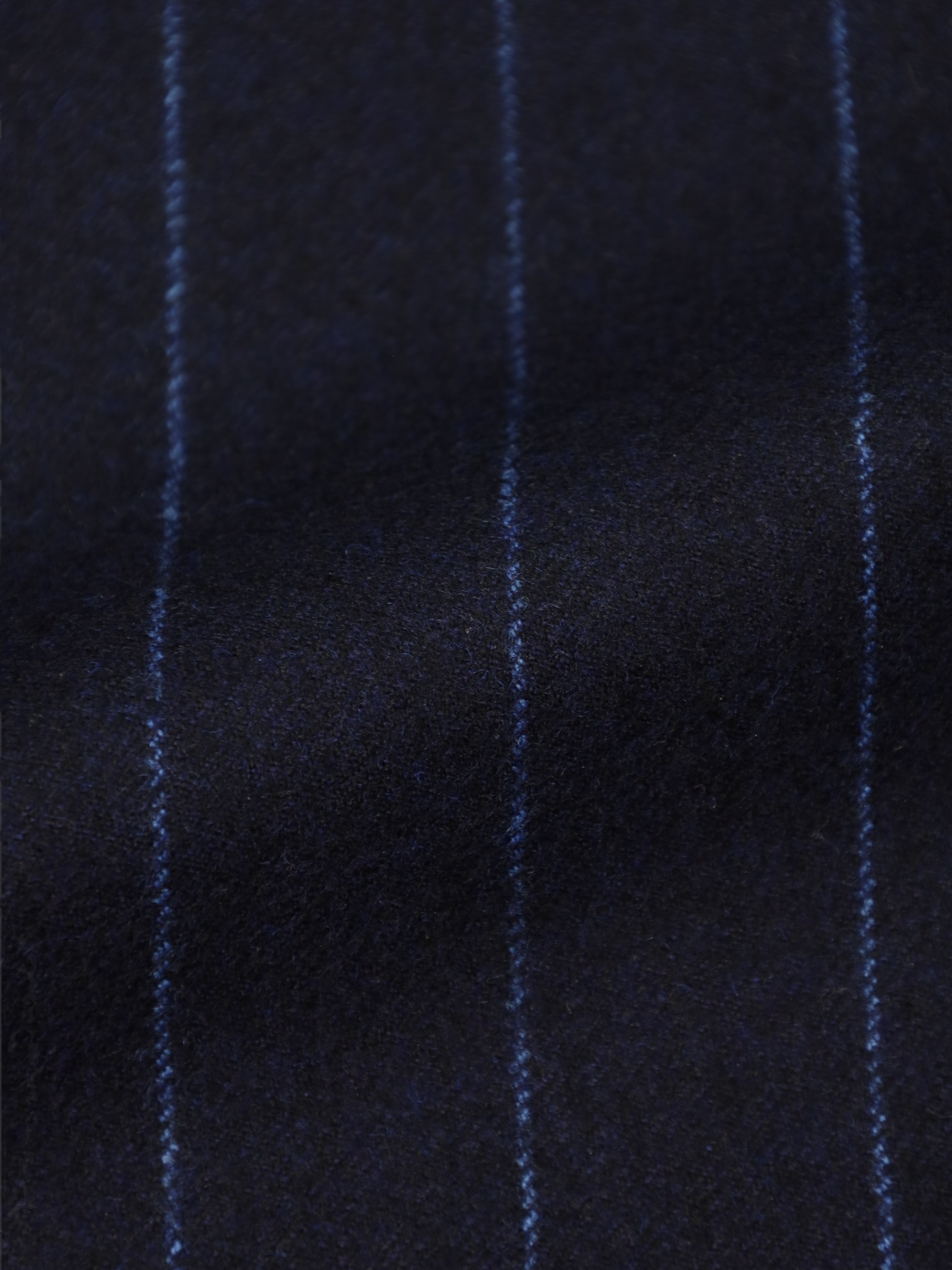 Brioni Navy Wool & Silk Chalk-Stripe Flannel Pallavicin Suit