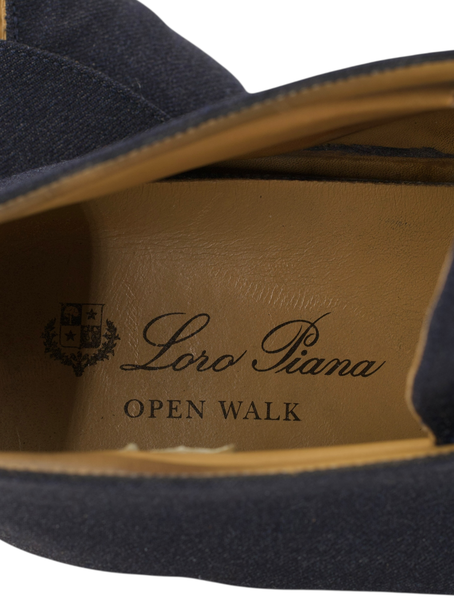 Loro Piana Navy Storm System® Open Walk Ankle Boot