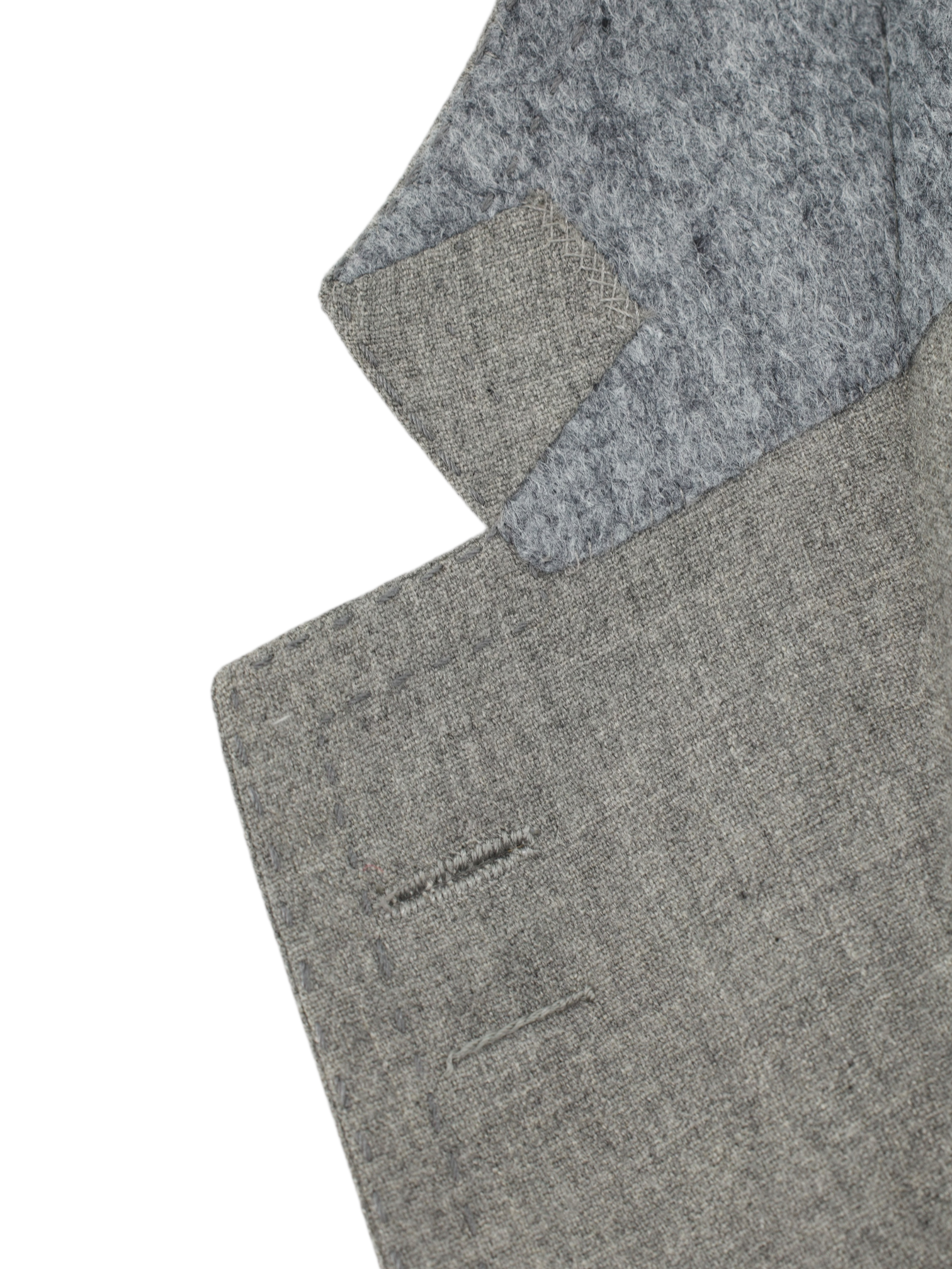 Cesare Attolini Light Grey Pure Cashmere Plain-Weave Jacket