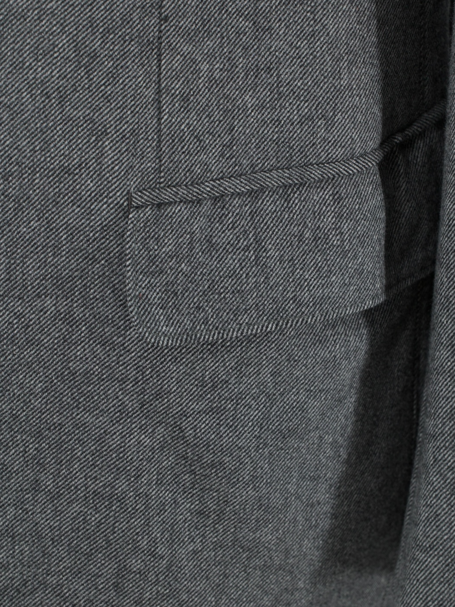 Brioni Grey Cashmere & Silk Twill Colosseo Jacket
