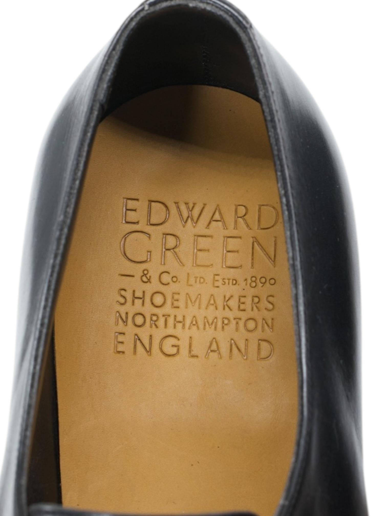 Edward Green Black Ealing Calfleather Single Monk Shoes