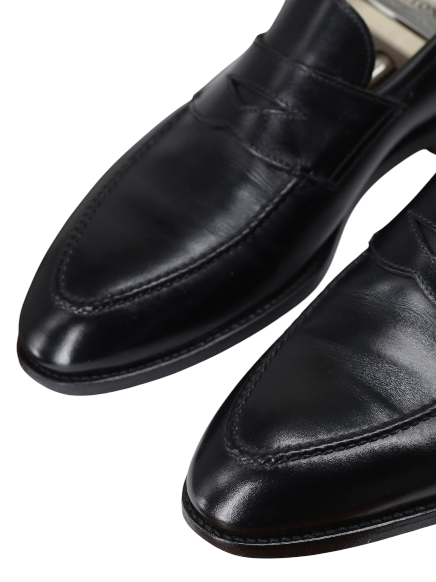 Bontoni Black Calfleather Principe Penny Loafer + Belt