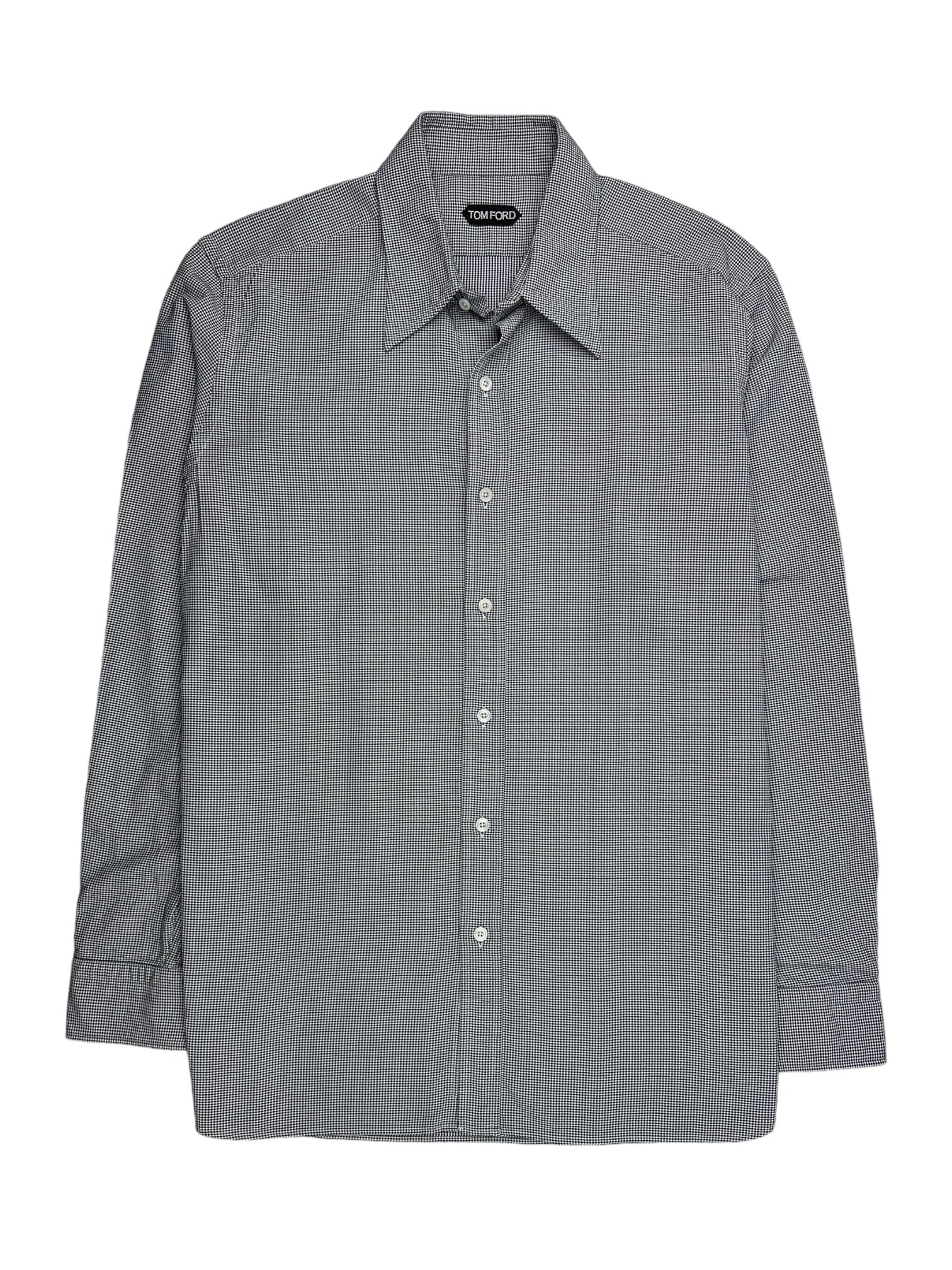 Tom Ford Grey Geometric Shirt