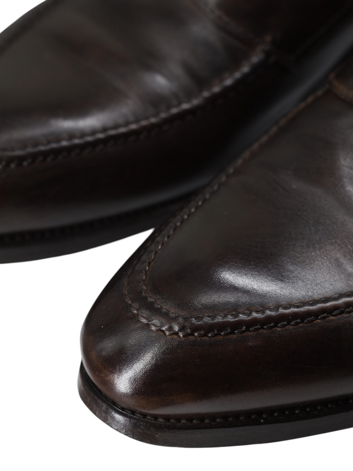 Bontoni Dark Brown Calfleather Principe Penny Loafer