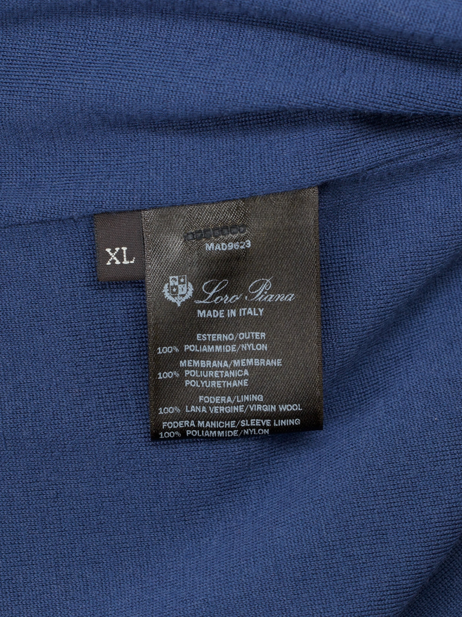 Loro Piana Steel Blue Green Storm-System Field Jacket