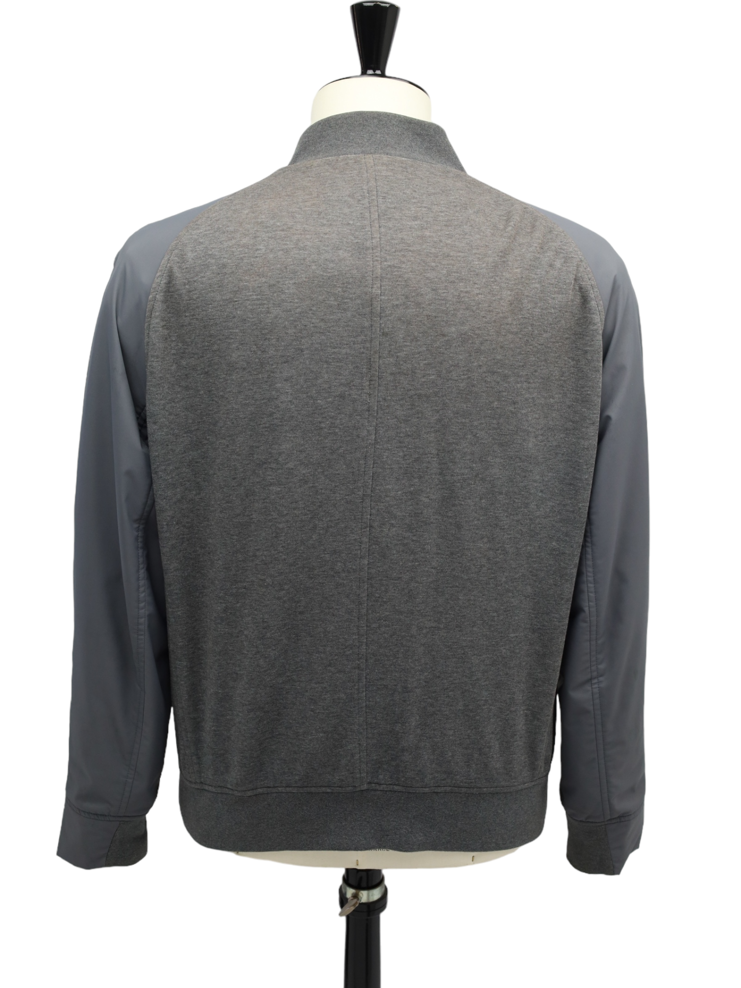 Brunello Cucinelli Grey Cotton Bomberjacket