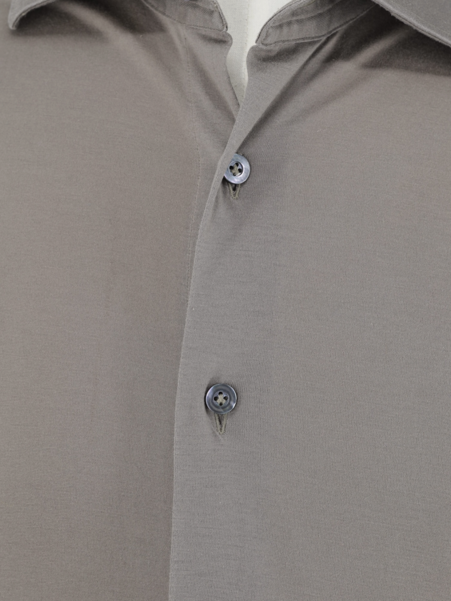 Fray Brown Mercerized-Cotton Jersey Gabriel Shirt