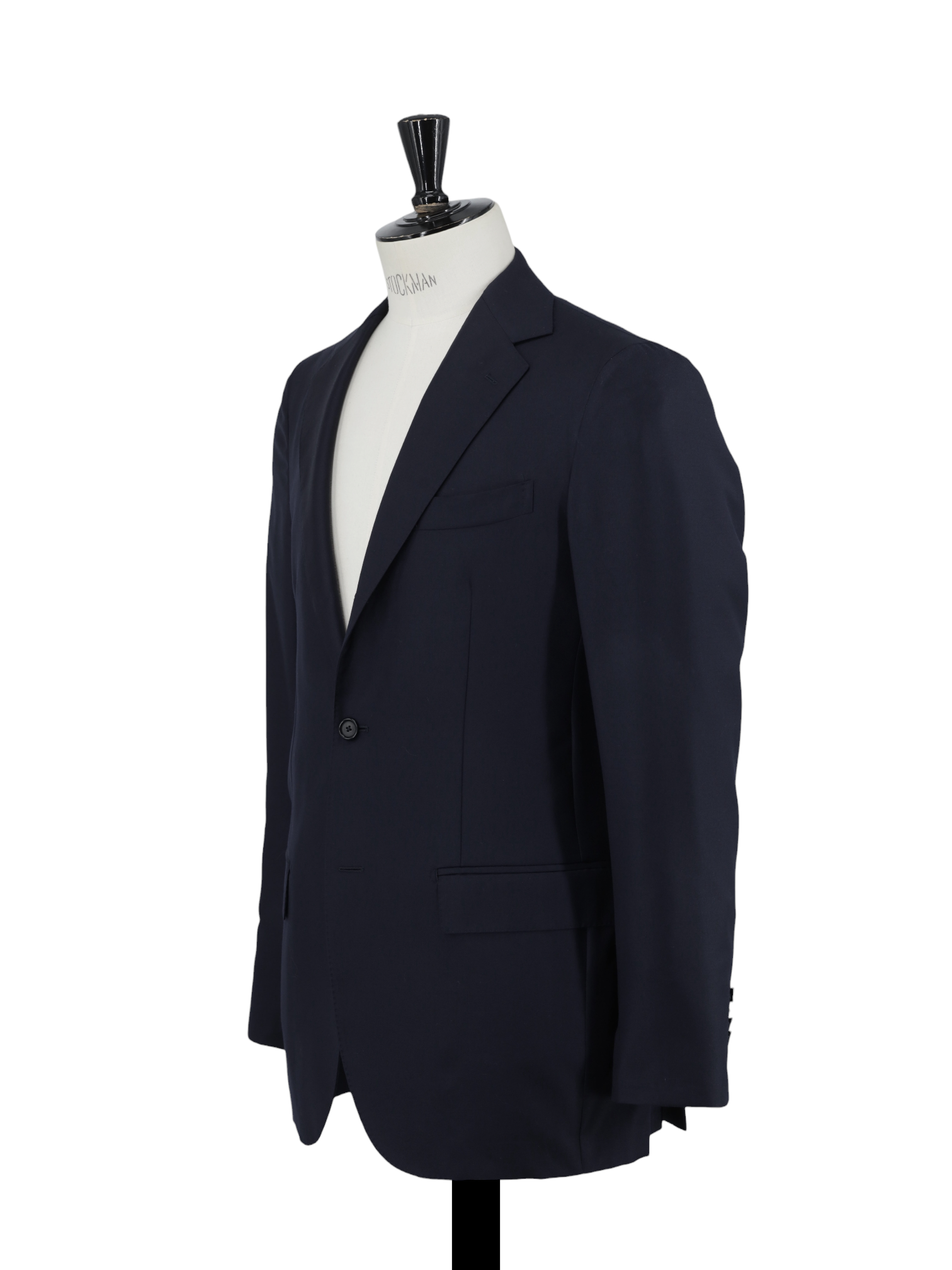 E. Formicola Navy Fine-Wool Classic Twill Suit