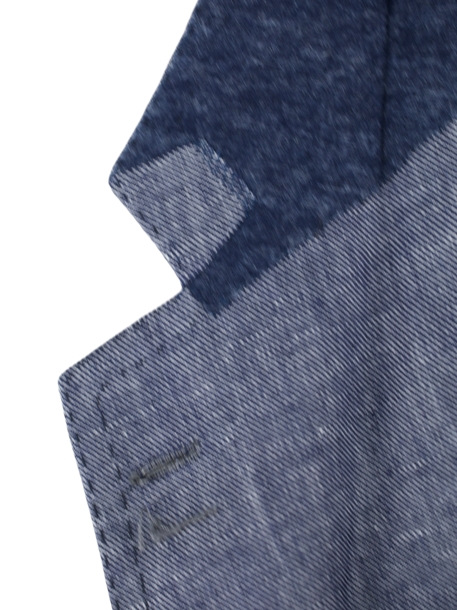 Cesare Attolini Steel Blue Pure-Linen Twill Summer Jacket