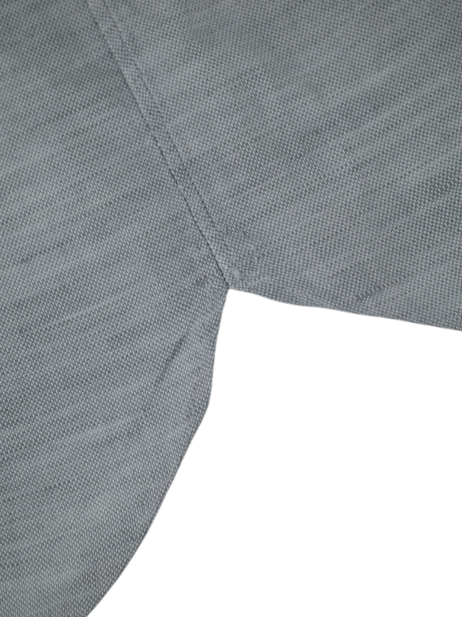 100 Hands Light Grey Linen & Cotton Melange Shirt