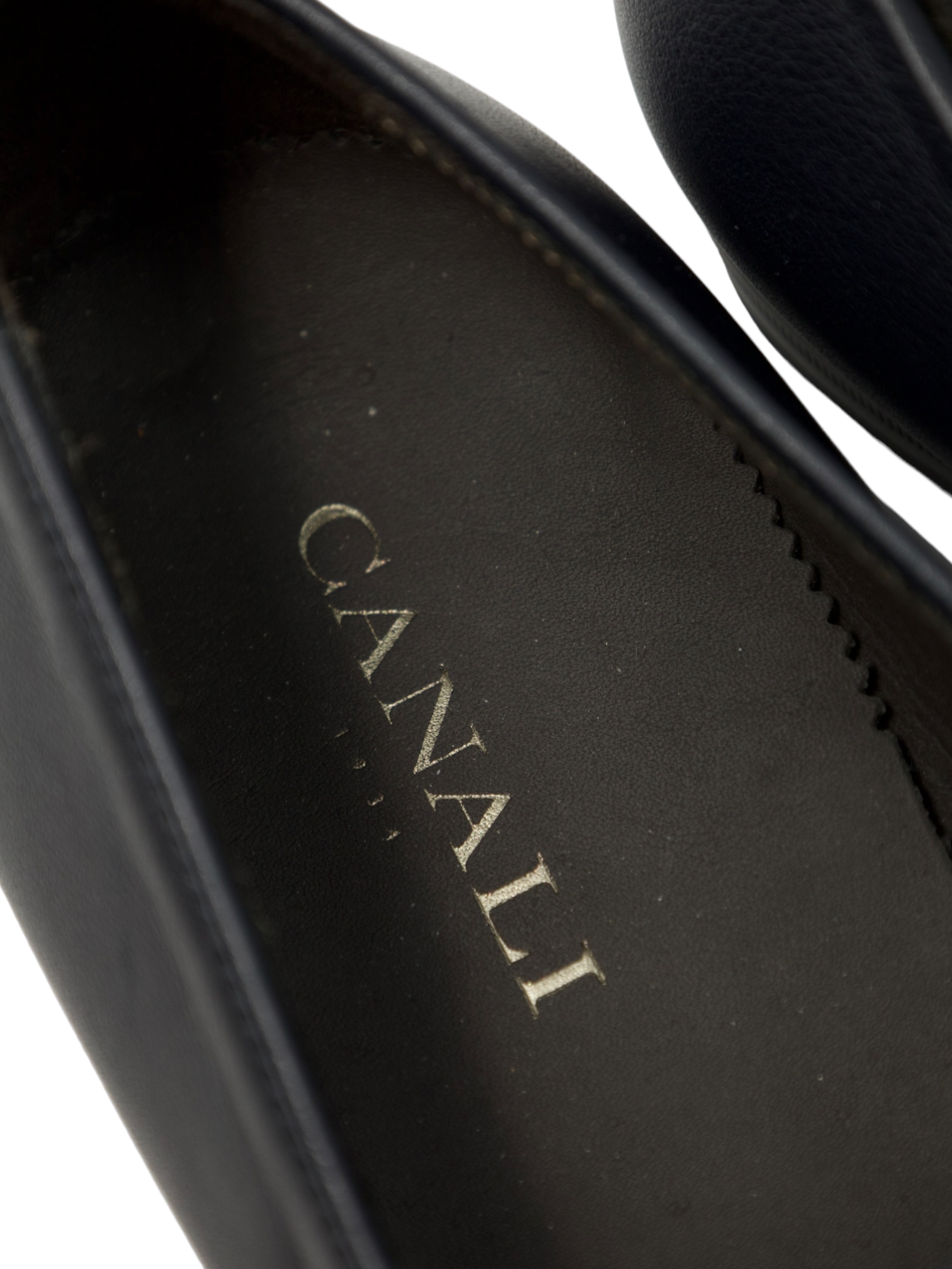 Canali Navy Calfskin & Velvet Tassel Loafer