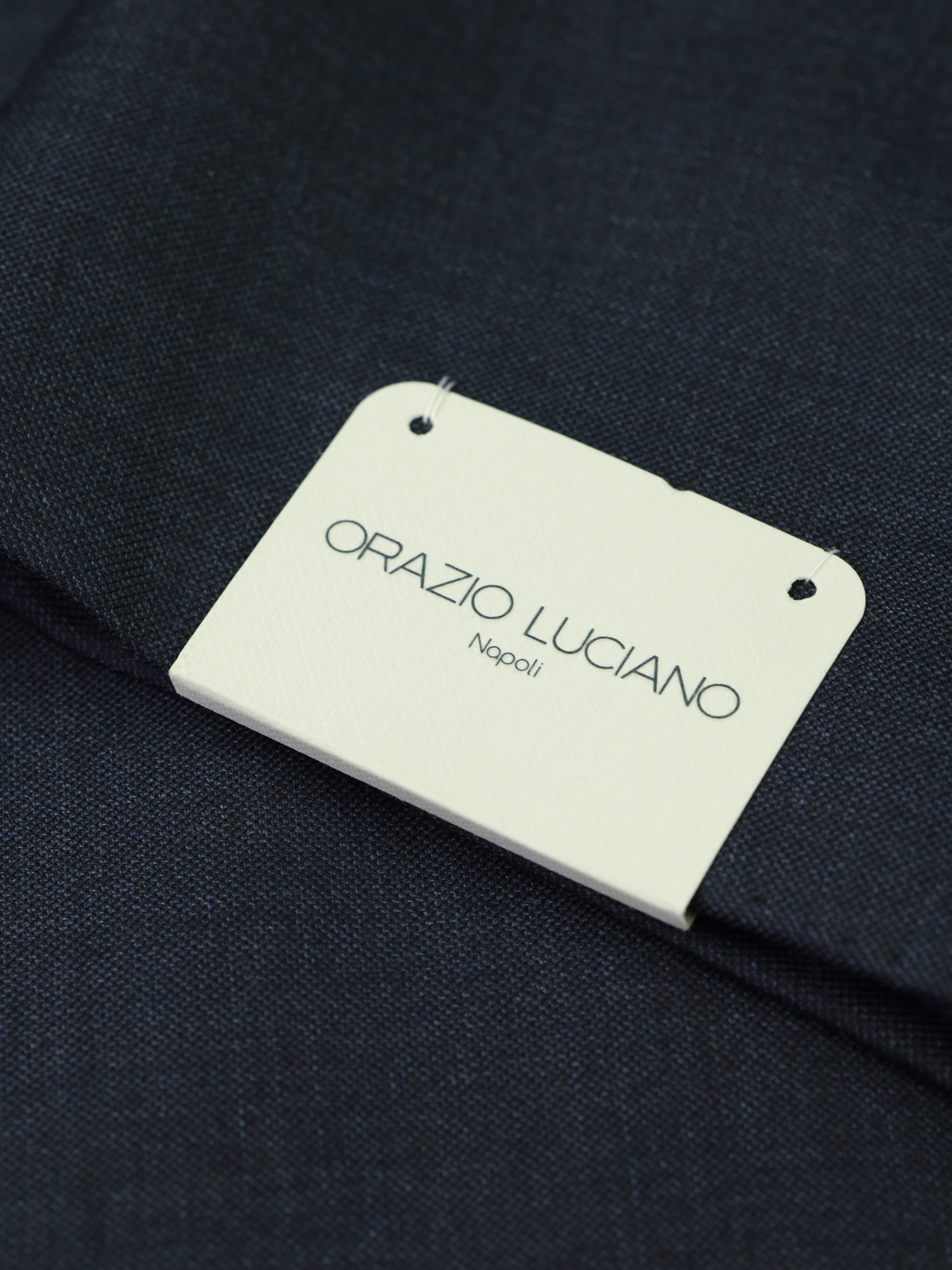 Orazio Luciano Navy Fine-Wool Neapolitan Suit