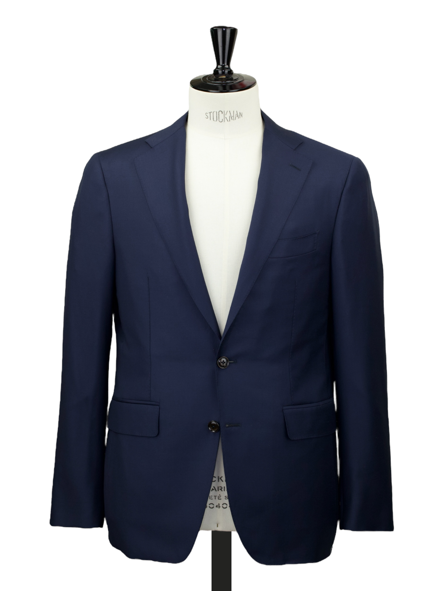 Canali Navy Wool Timeless Twill Suit + Extra Trousers