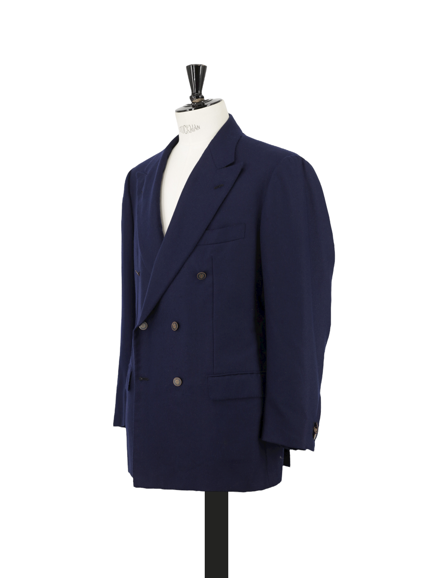 Kiton Navy Cashmere Double Breasted "The Old Course" Golfclub Jacket