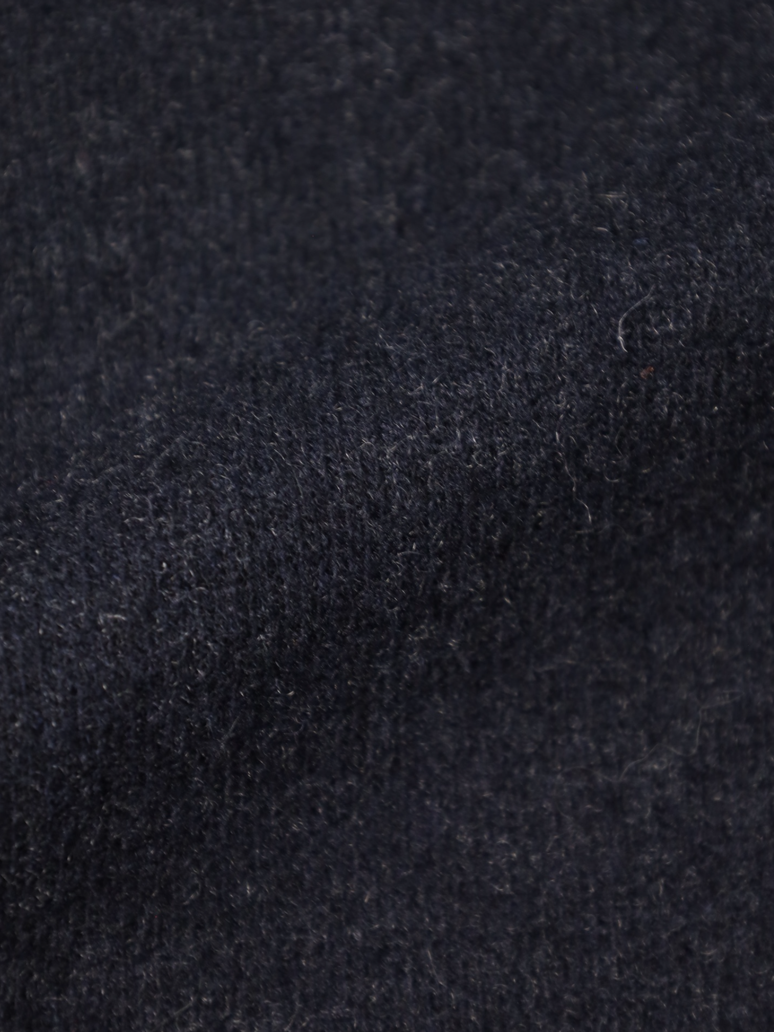 Loro Piana Navy Plushy Unconstructed Cashmere-Blend Blazer
