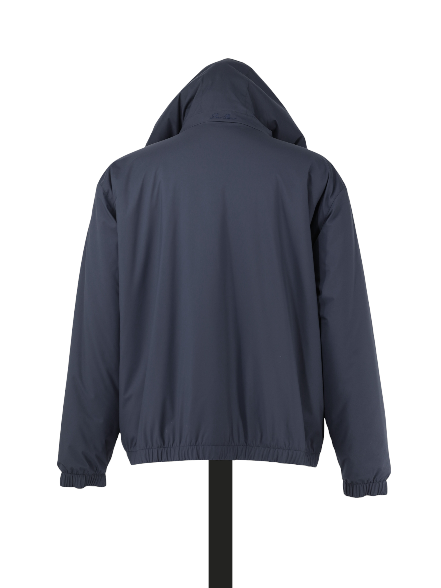 Loro Piana Navy Castorino-Lined Windmate Hooded Bomber Jacket