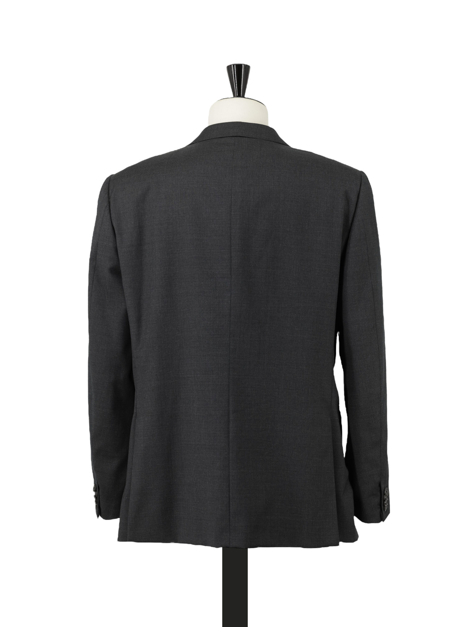 Z-Zegna Anthracite Pure Wool Pinpoint Suit