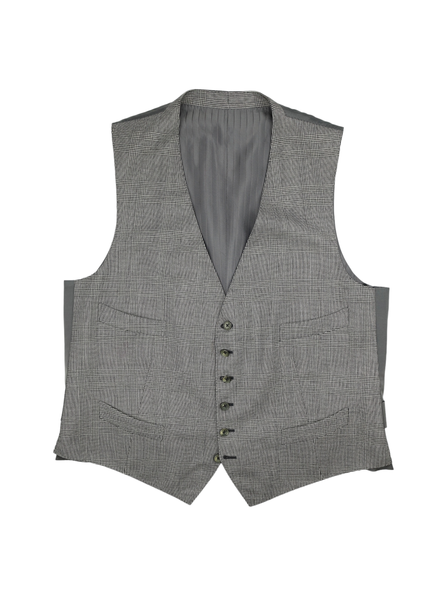 Tom Ford Grey 3-Piece Prince of Wales Windsor Suit