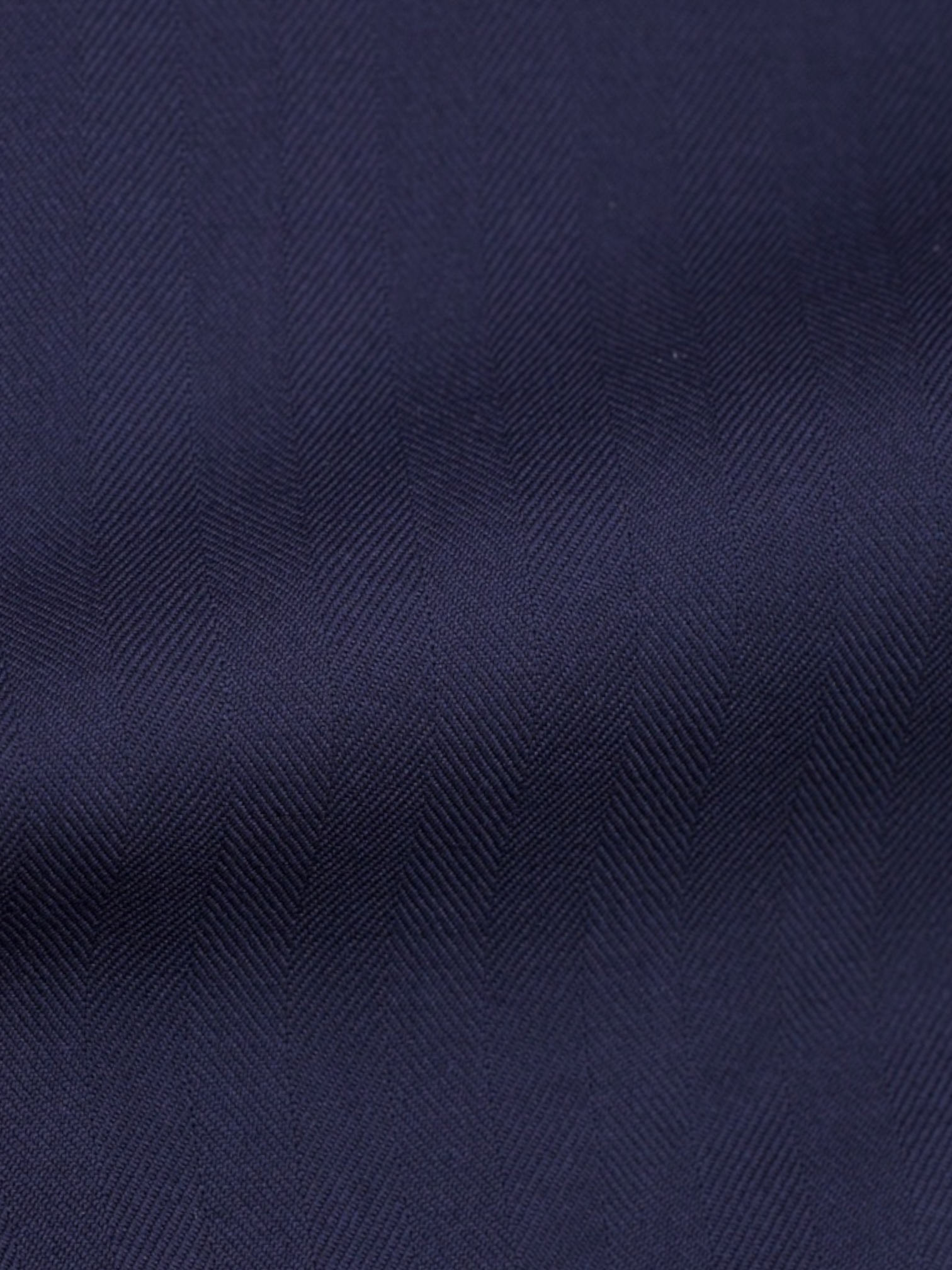 Sciamat Navy Bespoke Extrafine-Wool Herringbone Jacket