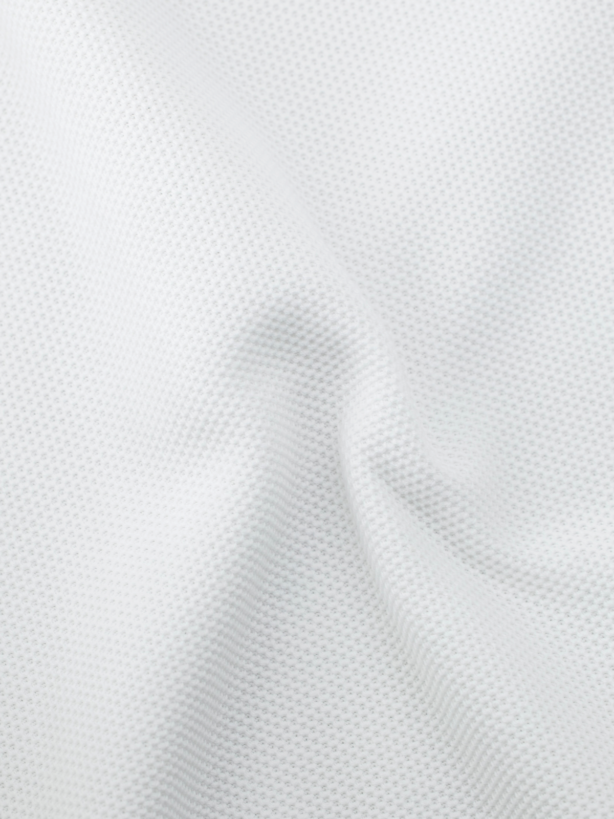 Loro Piana White Cotton-Piqué Long-Sleeve Pop-Over Shirt
