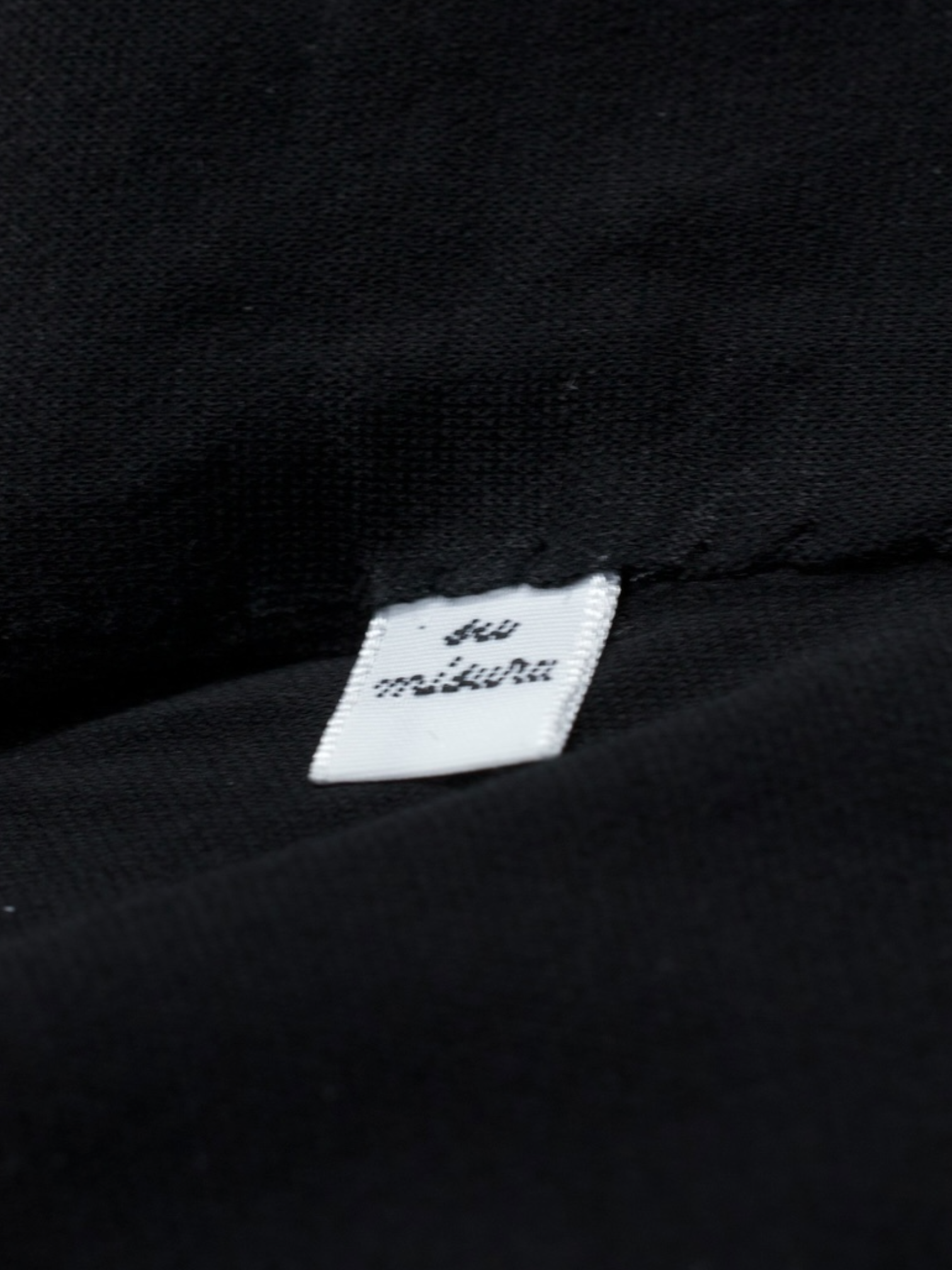 Kiton Black Jersey-Knitted Cotton Shirt