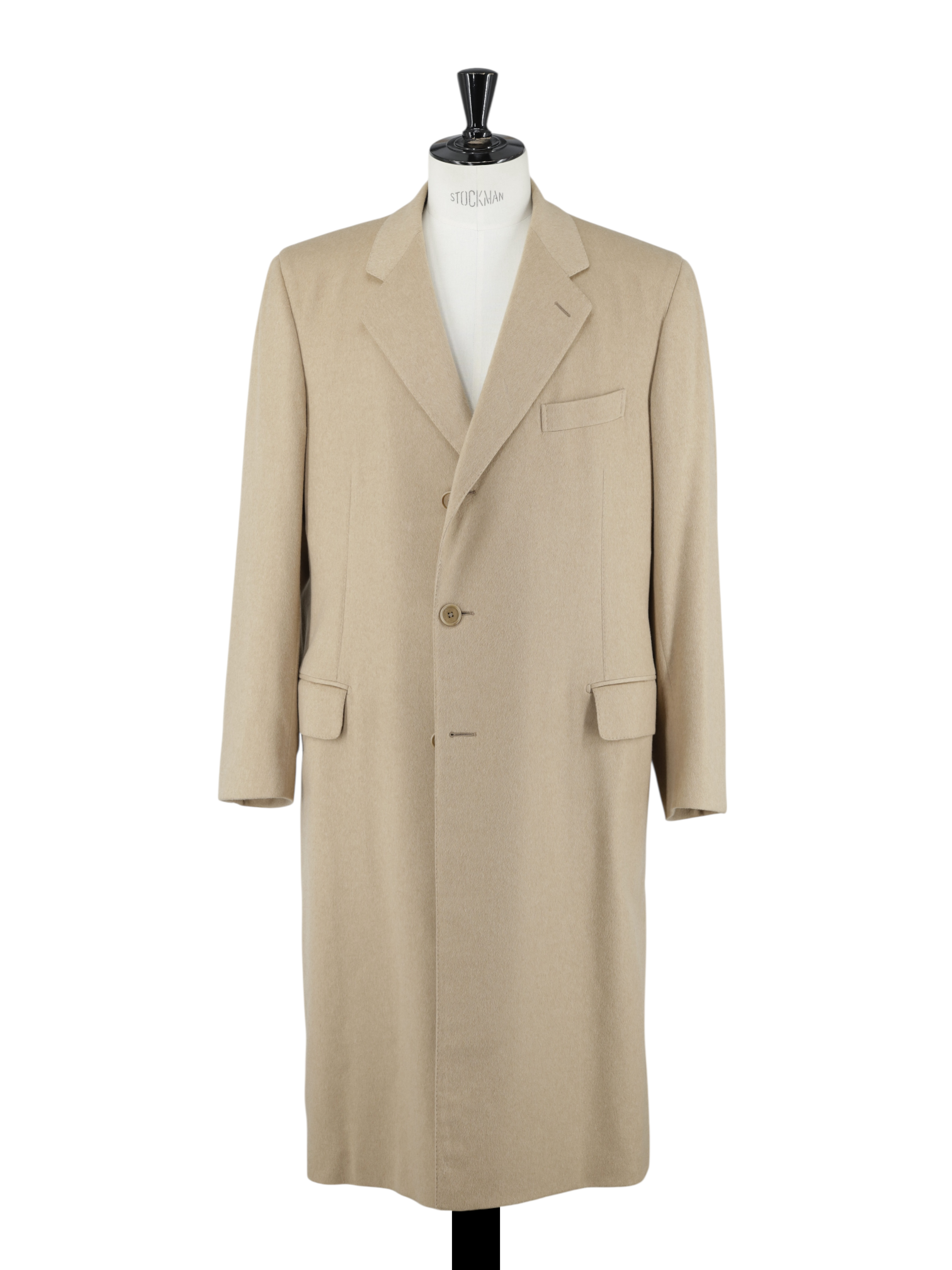 Salvatore Ferragamo Light Brown Guanaco Overcoat
